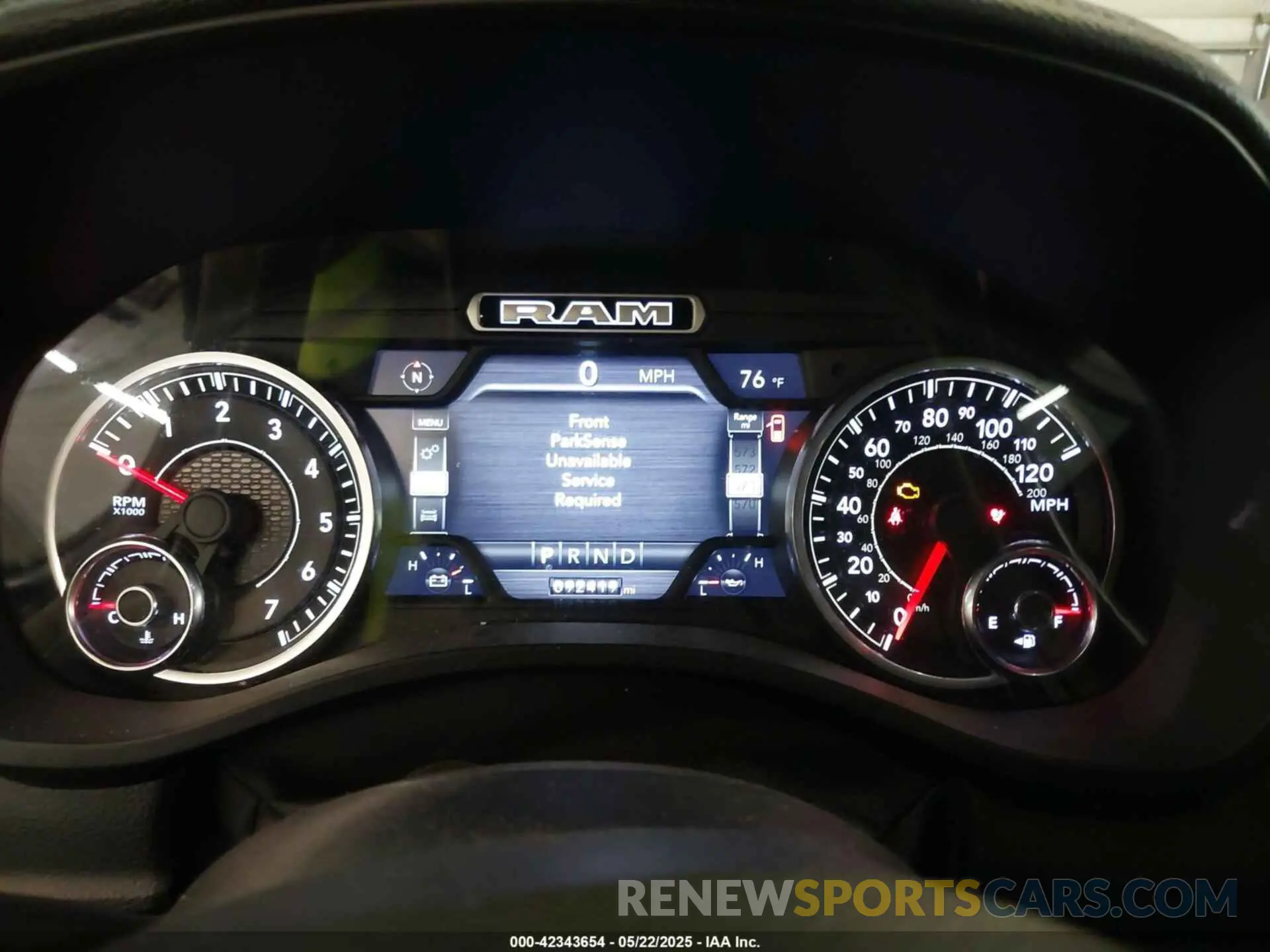 7 fotografías del automóvil dañado 1C6SRFJT4KN777756 RAM 1500 2019