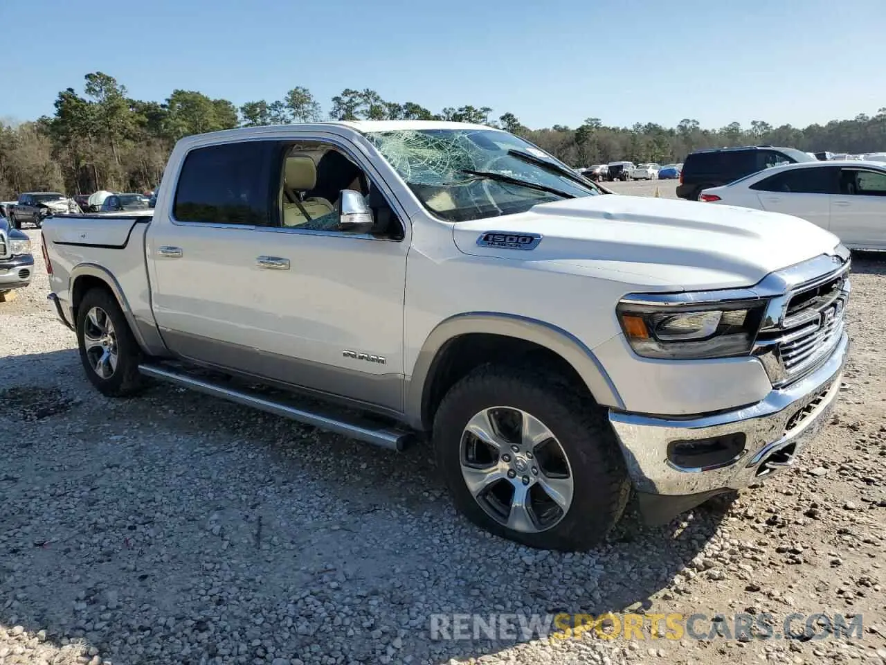 4 fotografías del automóvil dañado 1C6SRFJT5KN810716 RAM 1500 2019