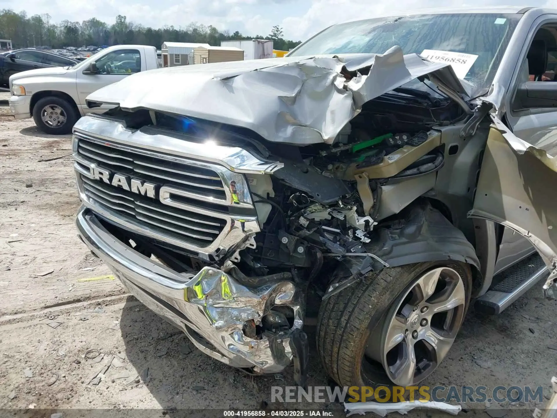 6 fotografías del automóvil dañado 1C6SRFJT6KN669431 RAM 1500 2019