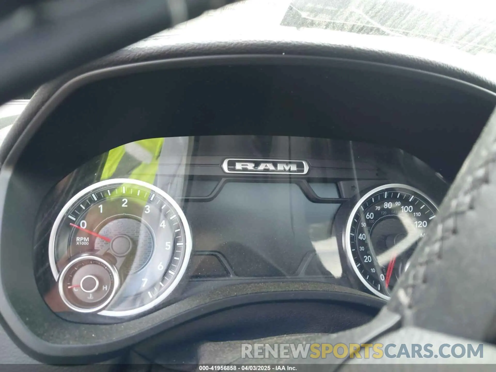 7 fotografías del automóvil dañado 1C6SRFJT6KN669431 RAM 1500 2019