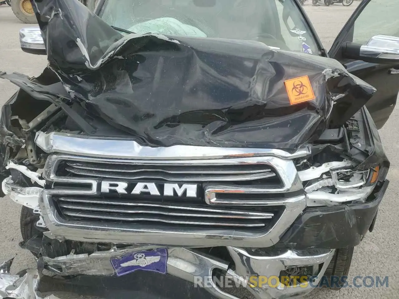 11 fotografías del automóvil dañado 1C6SRFJT6KN708163 RAM 1500 2019