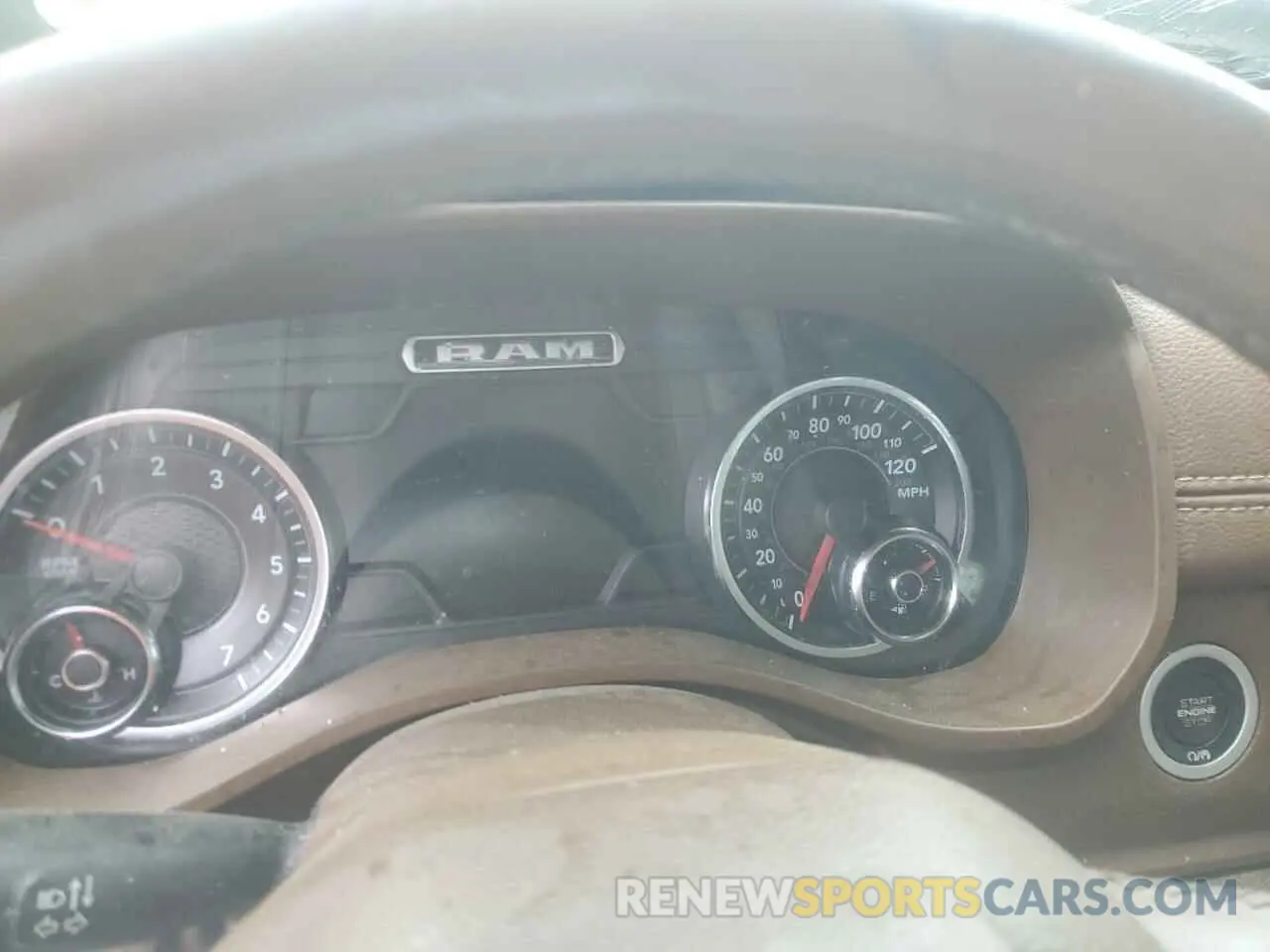 9 fotografías del automóvil dañado 1C6SRFJT6KN708163 RAM 1500 2019