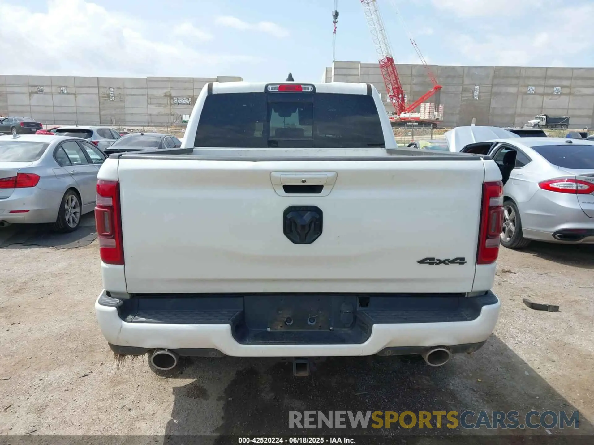16 fotografías del automóvil dañado 1C6SRFJT7KN605947 RAM 1500 2019
