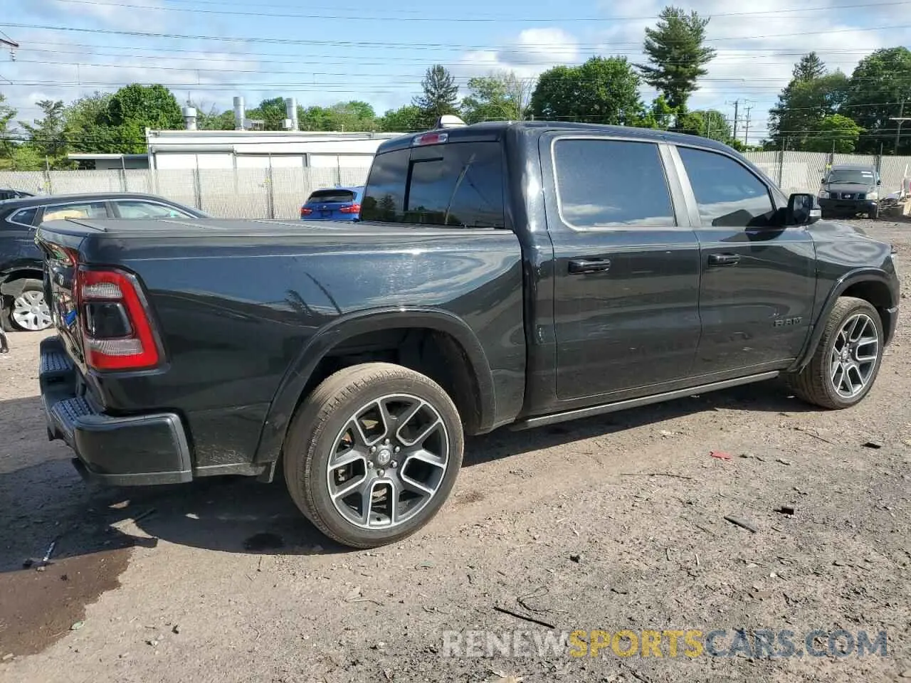 3 fotografías del automóvil dañado 1C6SRFJT8KN634132 RAM 1500 2019