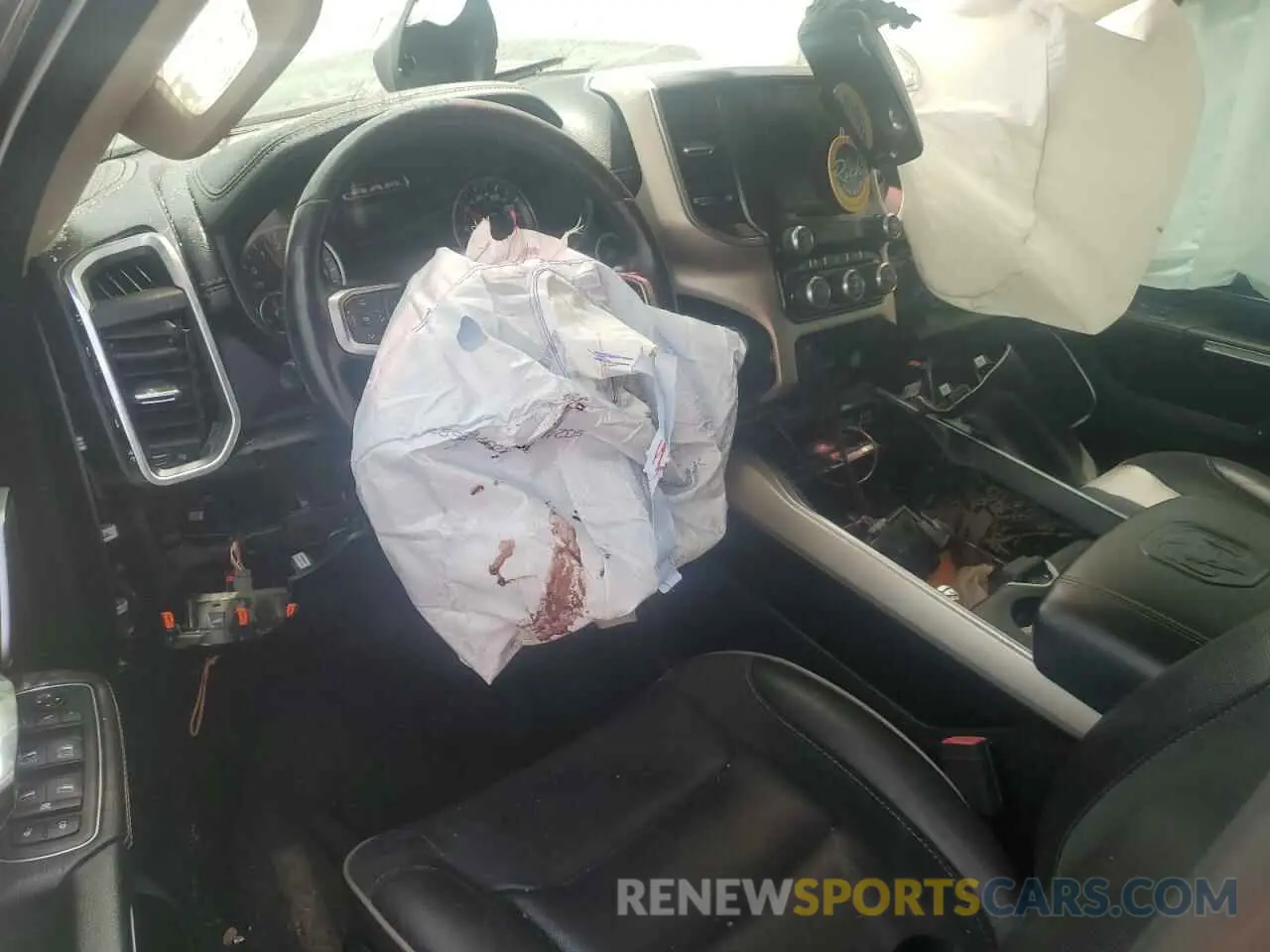 8 fotografías del automóvil dañado 1C6SRFJT8KN809379 RAM 1500 2019