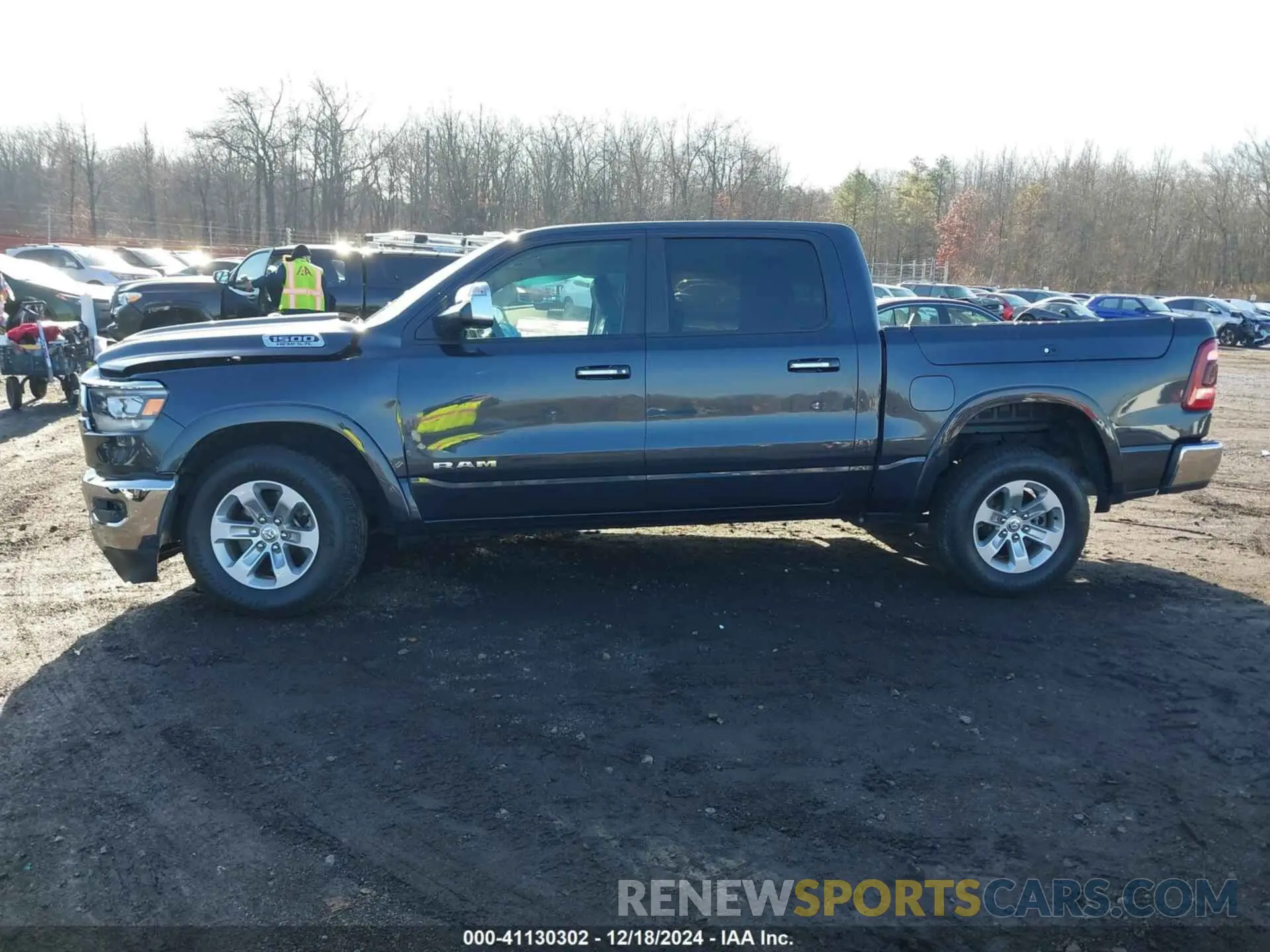 14 fotografías del automóvil dañado 1C6SRFJT8KN845363 RAM 1500 2019