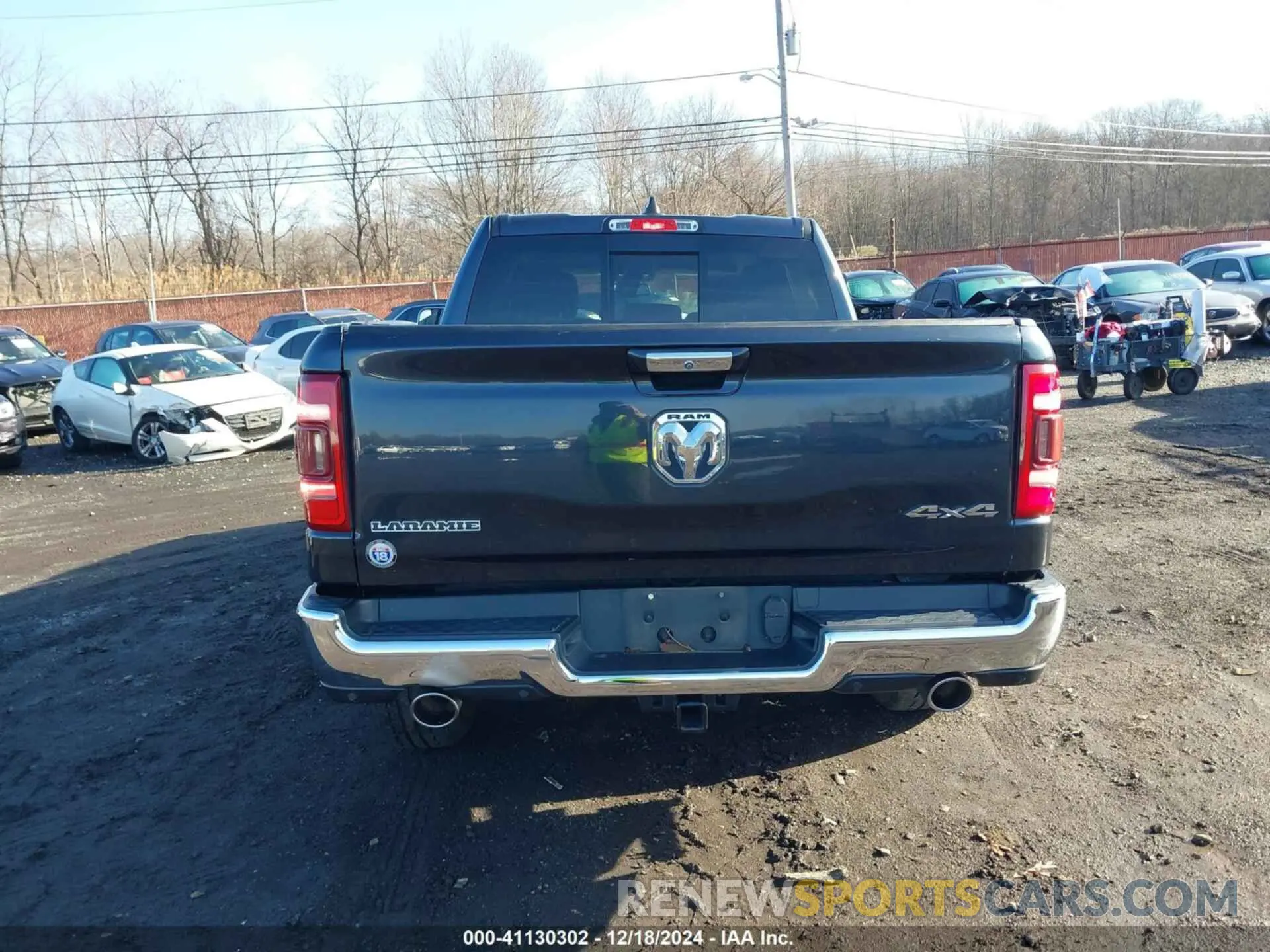 16 fotografías del automóvil dañado 1C6SRFJT8KN845363 RAM 1500 2019