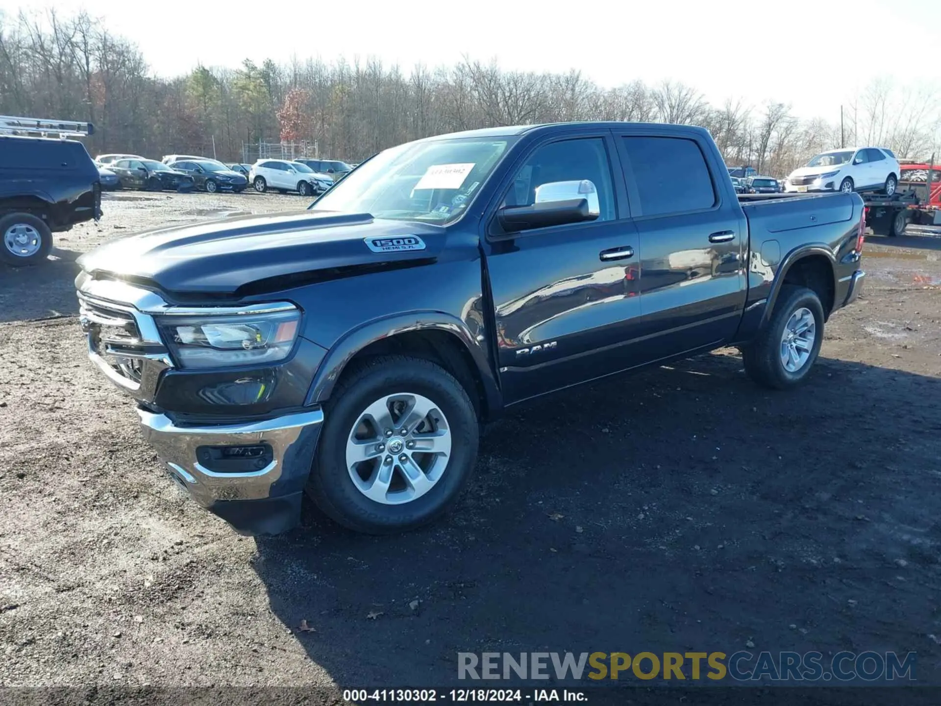 2 fotografías del automóvil dañado 1C6SRFJT8KN845363 RAM 1500 2019