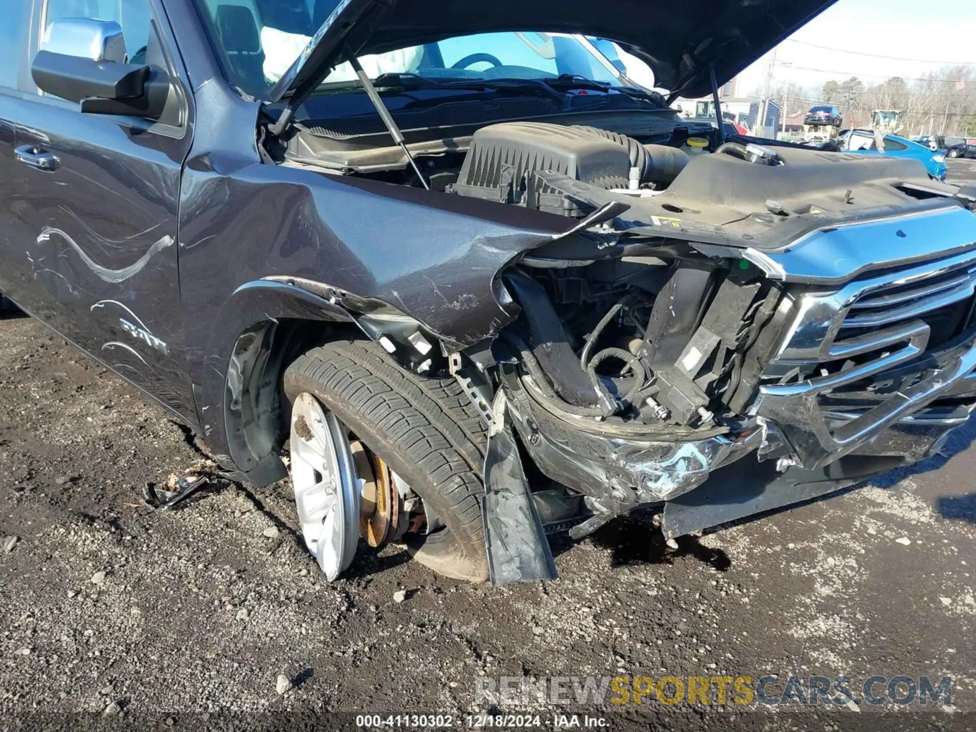 6 fotografías del automóvil dañado 1C6SRFJT8KN845363 RAM 1500 2019