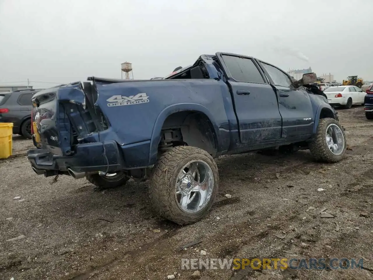 3 fotografías del automóvil dañado 1C6SRFJT9KN780359 RAM 1500 2019