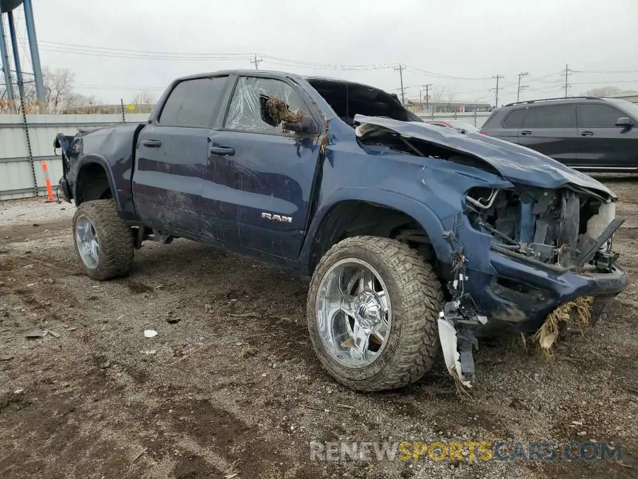 4 fotografías del automóvil dañado 1C6SRFJT9KN780359 RAM 1500 2019