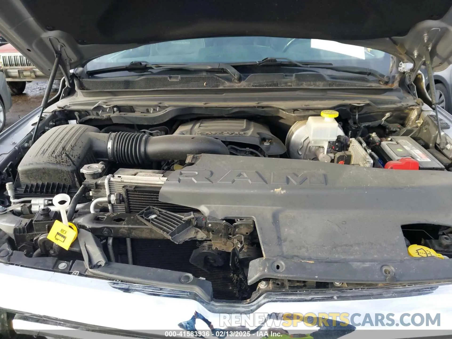 10 fotografías del automóvil dañado 1C6SRFJTXKN511285 RAM 1500 2019