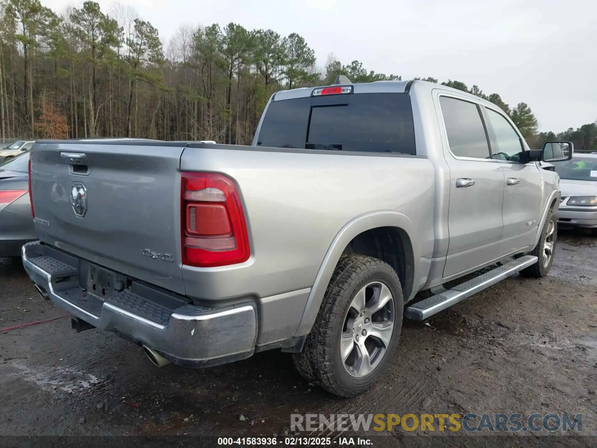 4 fotografías del automóvil dañado 1C6SRFJTXKN511285 RAM 1500 2019