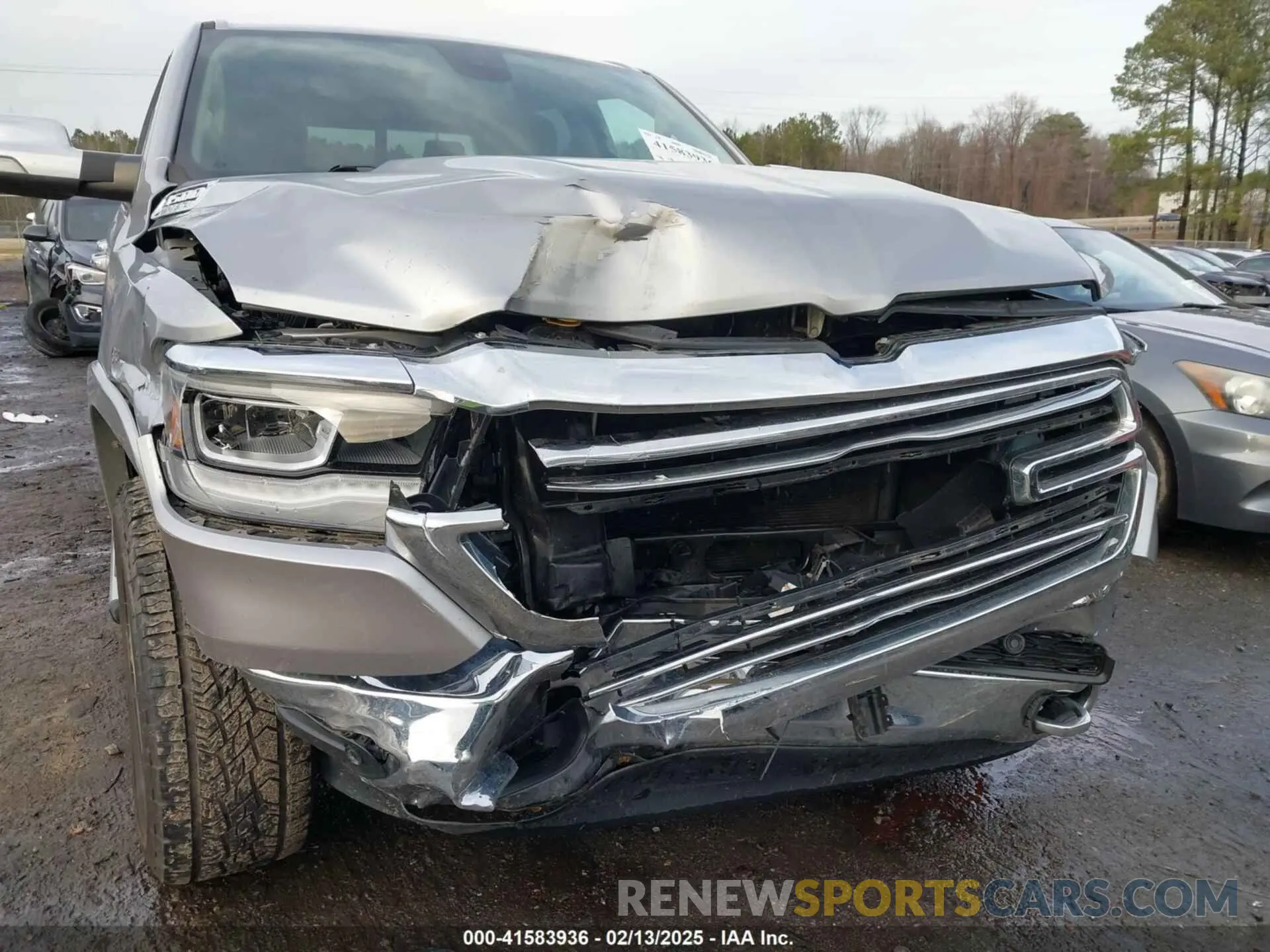 6 fotografías del automóvil dañado 1C6SRFJTXKN511285 RAM 1500 2019