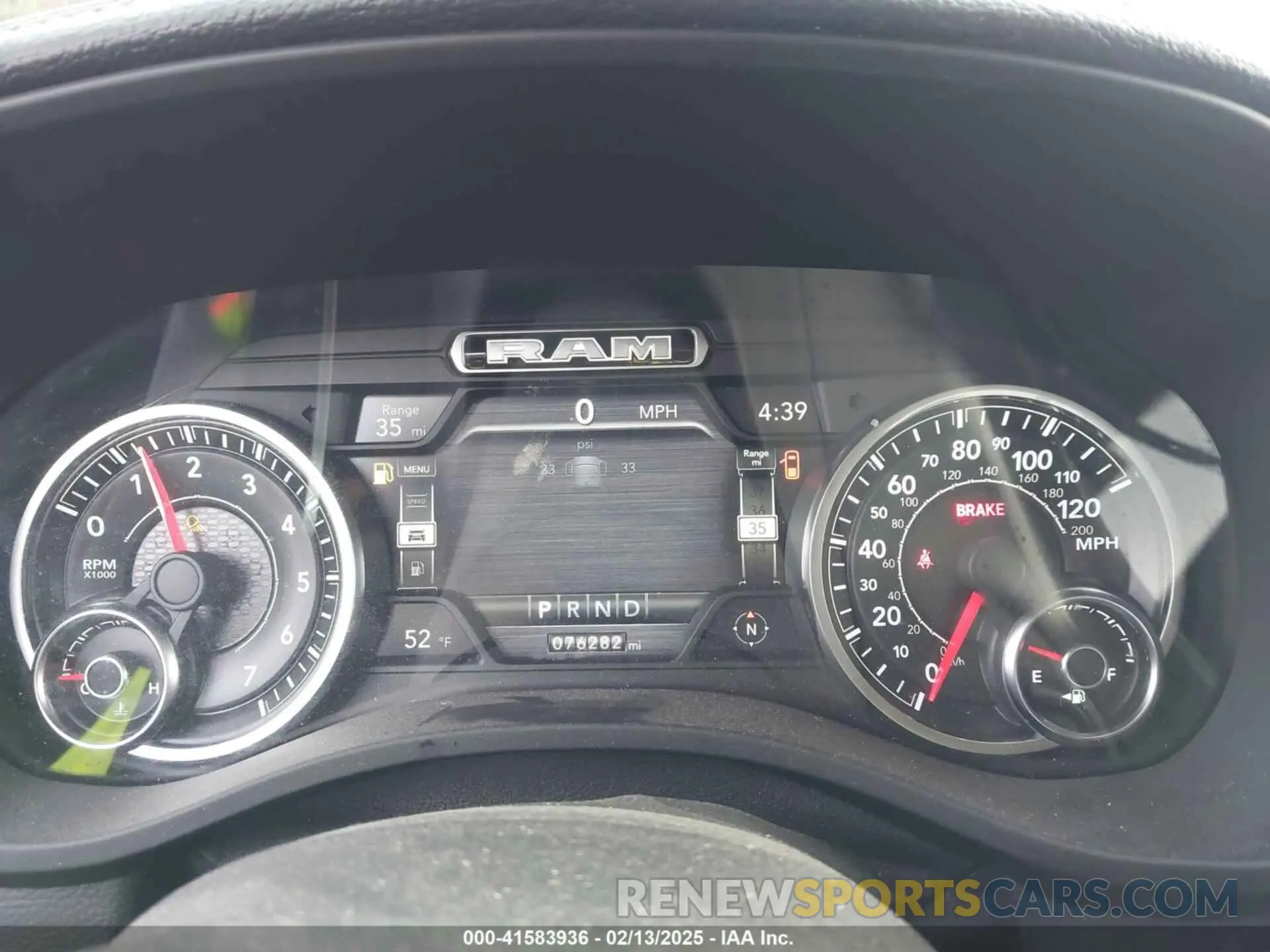 7 fotografías del automóvil dañado 1C6SRFJTXKN511285 RAM 1500 2019