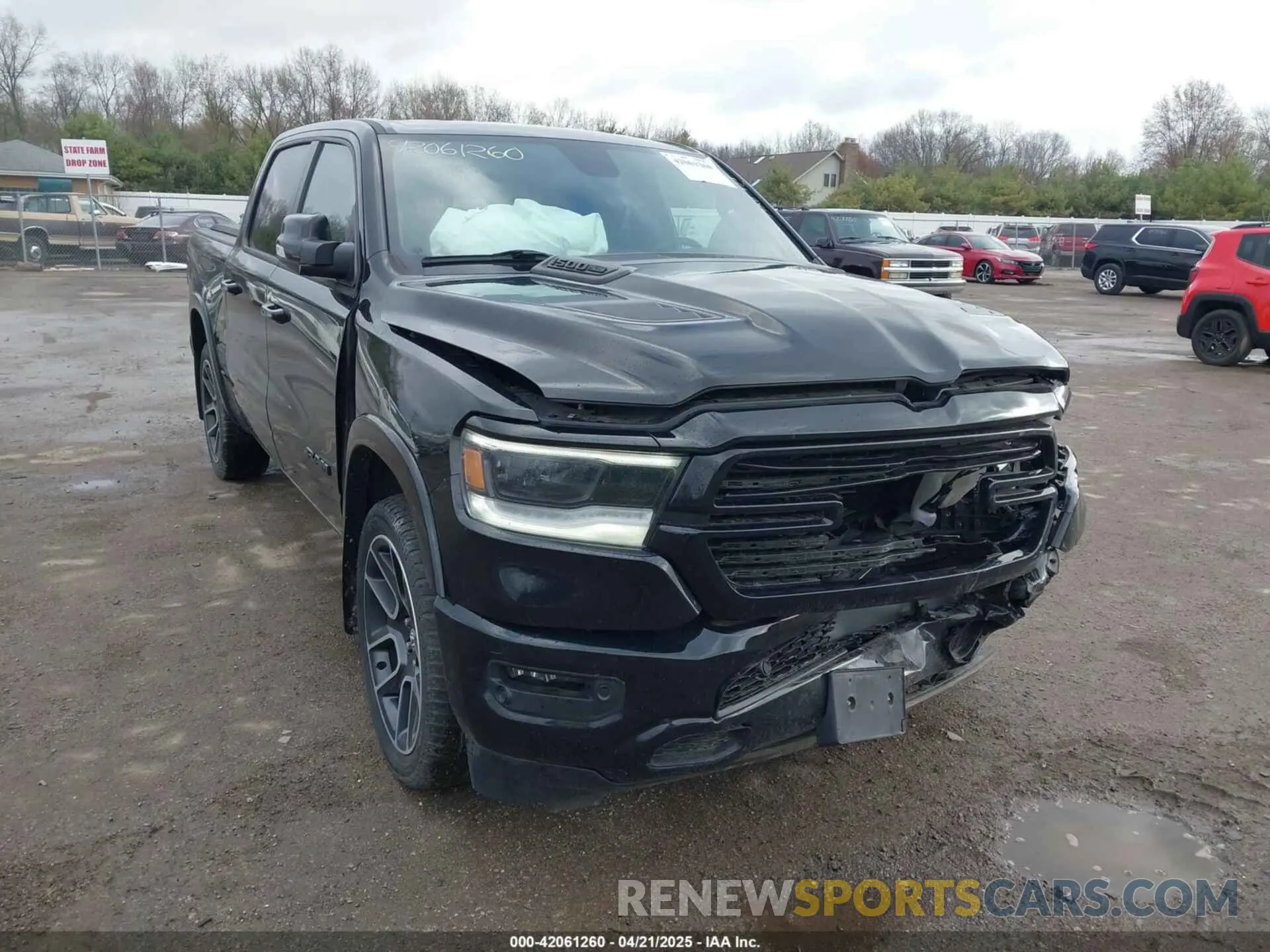 1 fotografías del automóvil dañado 1C6SRFJTXKN589601 RAM 1500 2019