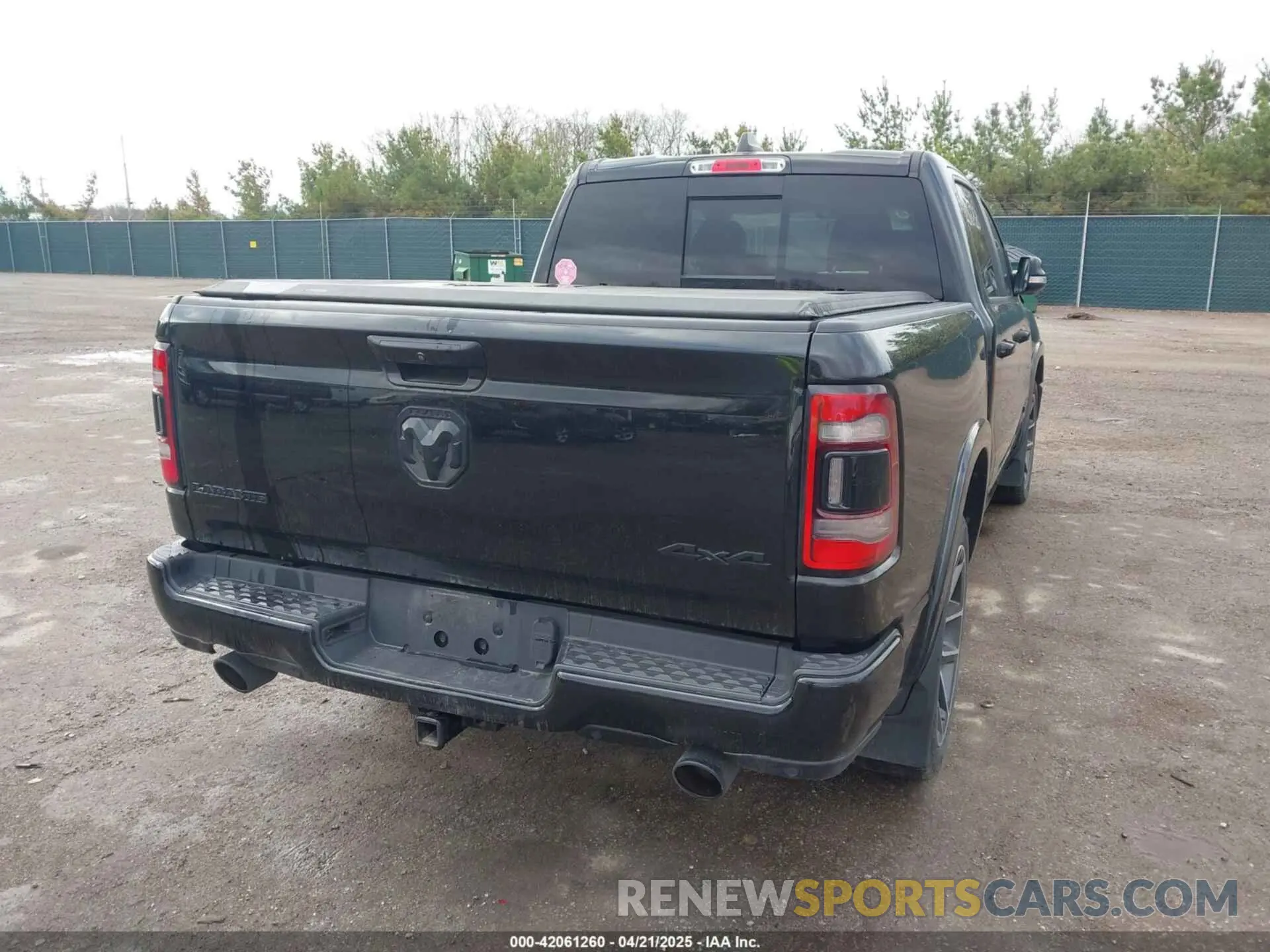 4 fotografías del automóvil dañado 1C6SRFJTXKN589601 RAM 1500 2019