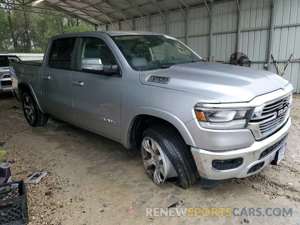 4 fotografías del automóvil dañado 1C6SRFJTXKN714306 RAM 1500 2019