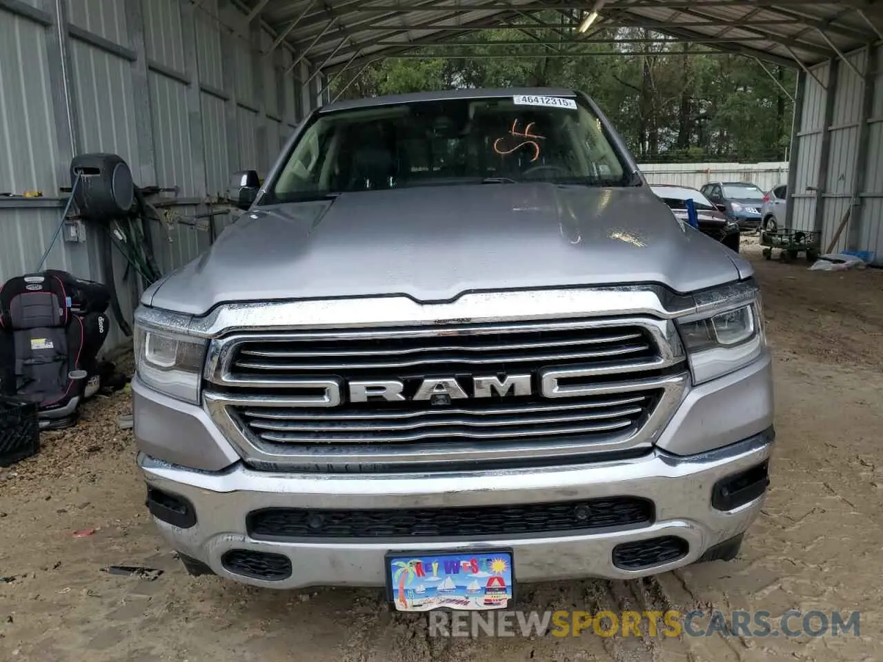 5 fotografías del automóvil dañado 1C6SRFJTXKN714306 RAM 1500 2019