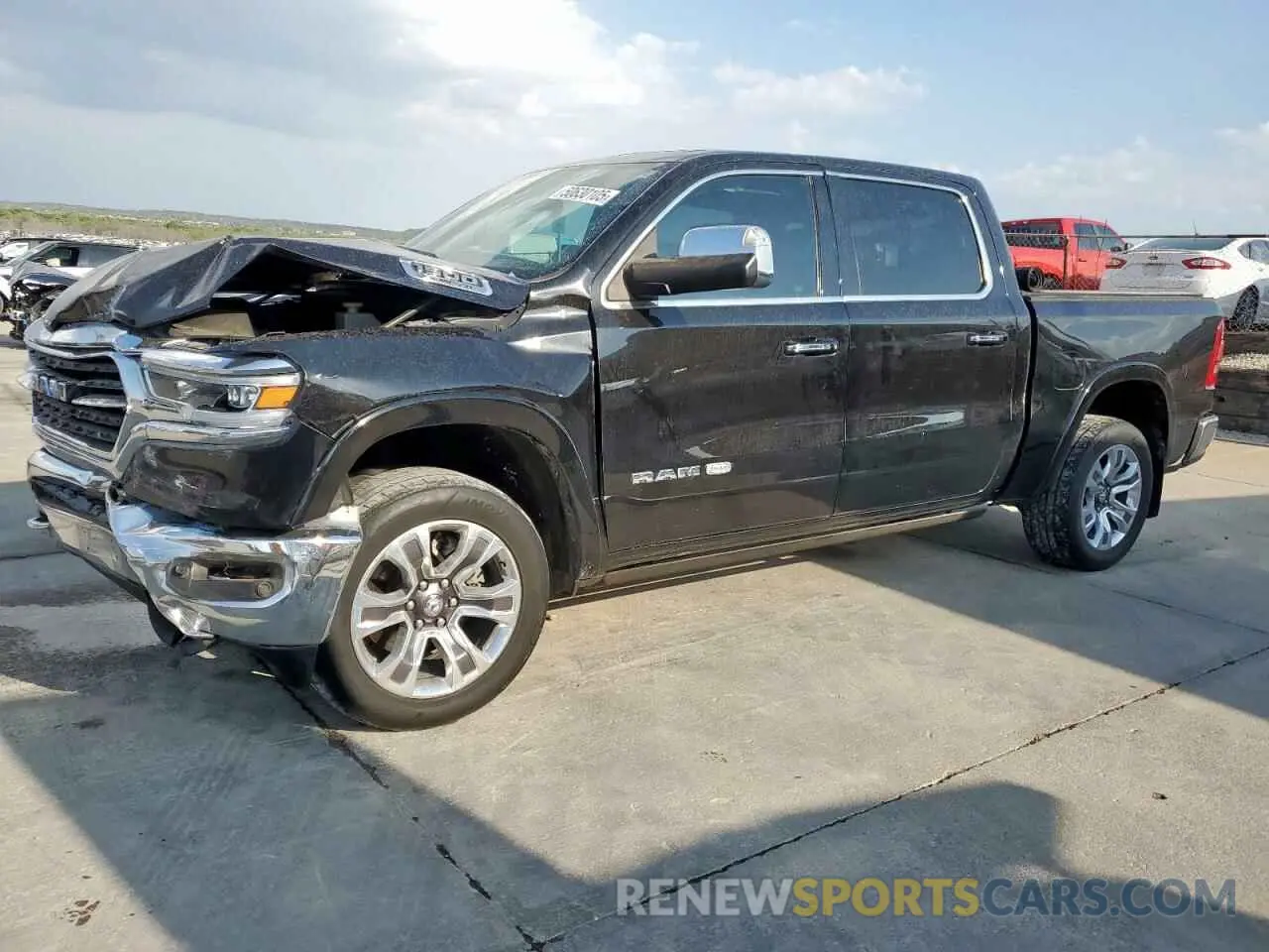 1 fotografías del automóvil dañado 1C6SRFKT1KN510508 RAM 1500 2019