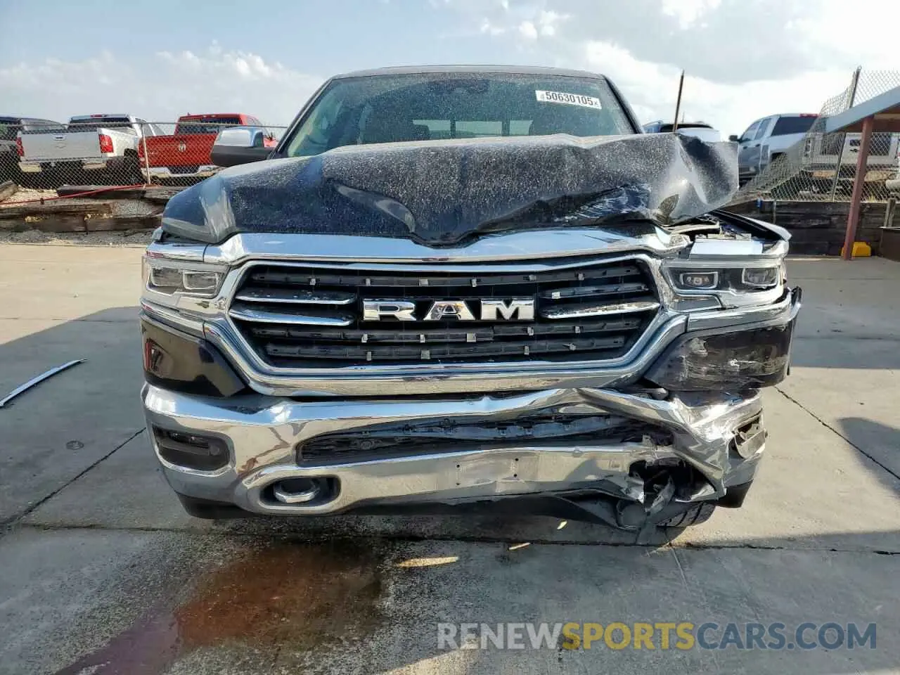 5 fotografías del automóvil dañado 1C6SRFKT1KN510508 RAM 1500 2019
