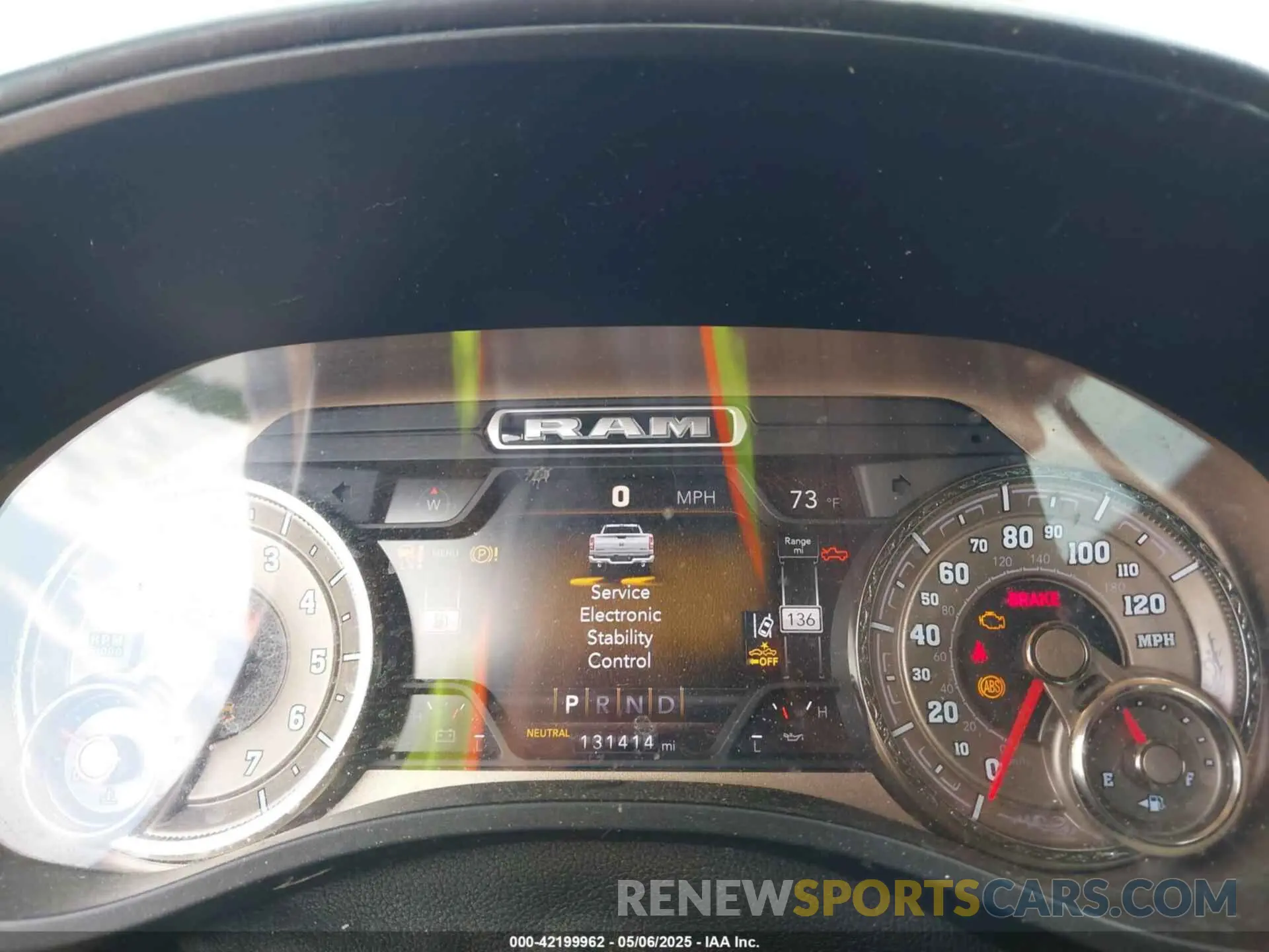 7 fotografías del automóvil dañado 1C6SRFKT1KN907667 RAM 1500 2019
