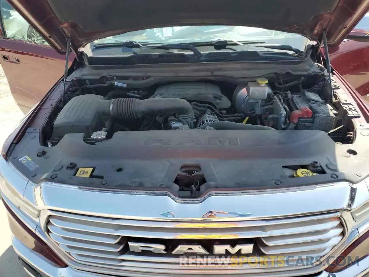 11 fotografías del automóvil dañado 1C6SRFKT2KN695412 RAM 1500 2019