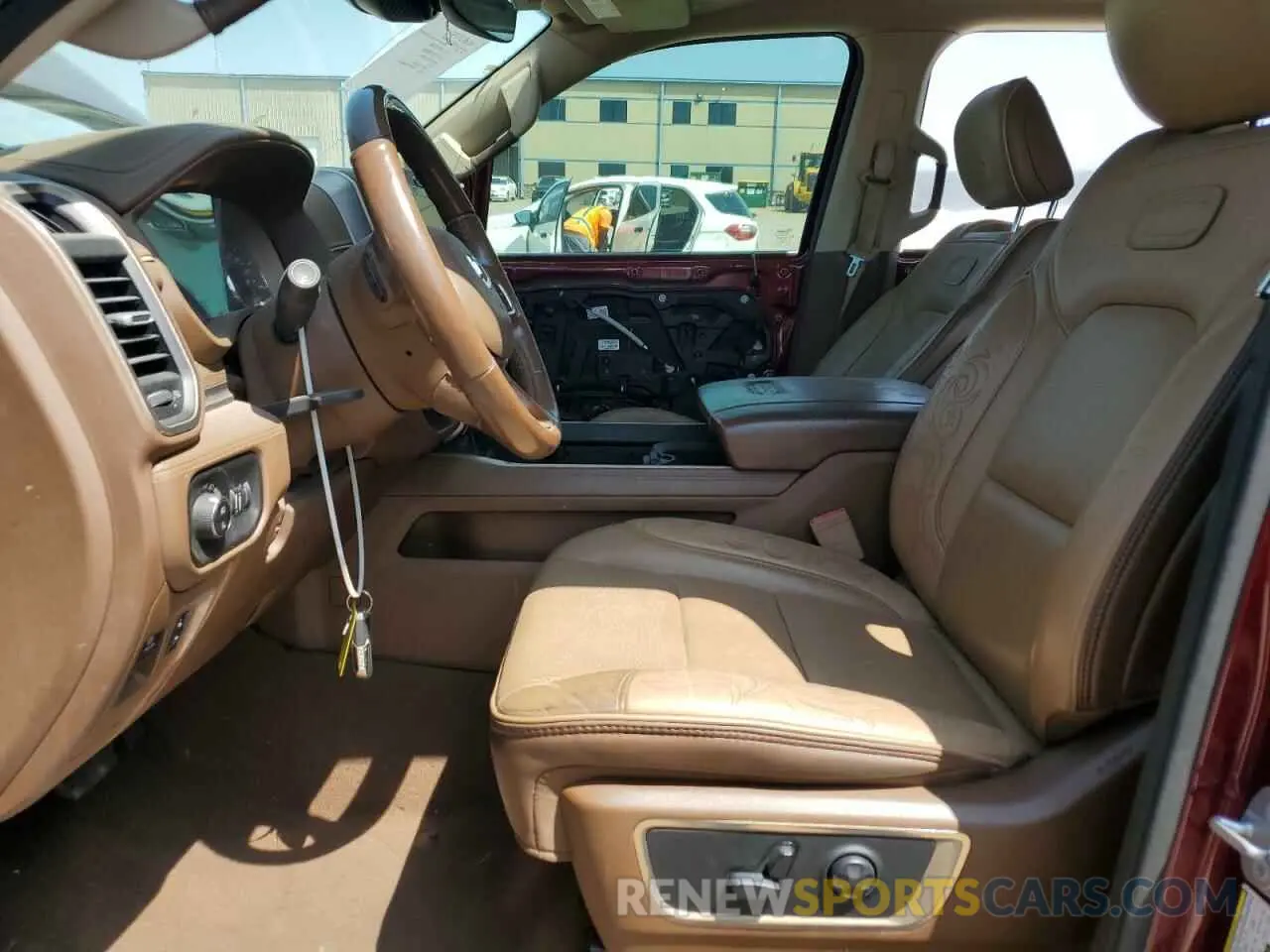 7 fotografías del automóvil dañado 1C6SRFKT2KN695412 RAM 1500 2019