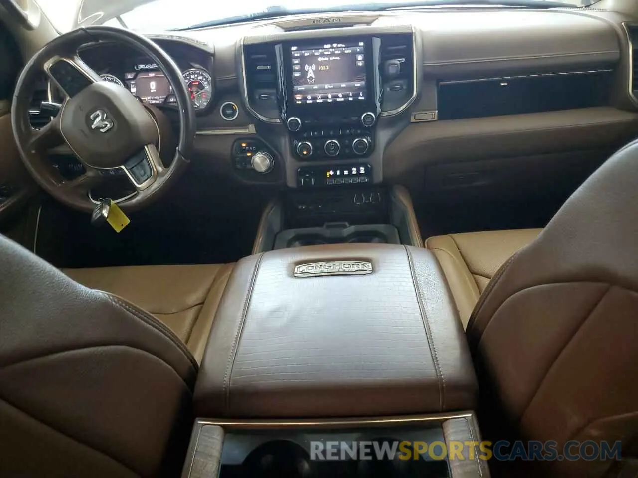 8 fotografías del automóvil dañado 1C6SRFKT3KN778279 RAM 1500 2019
