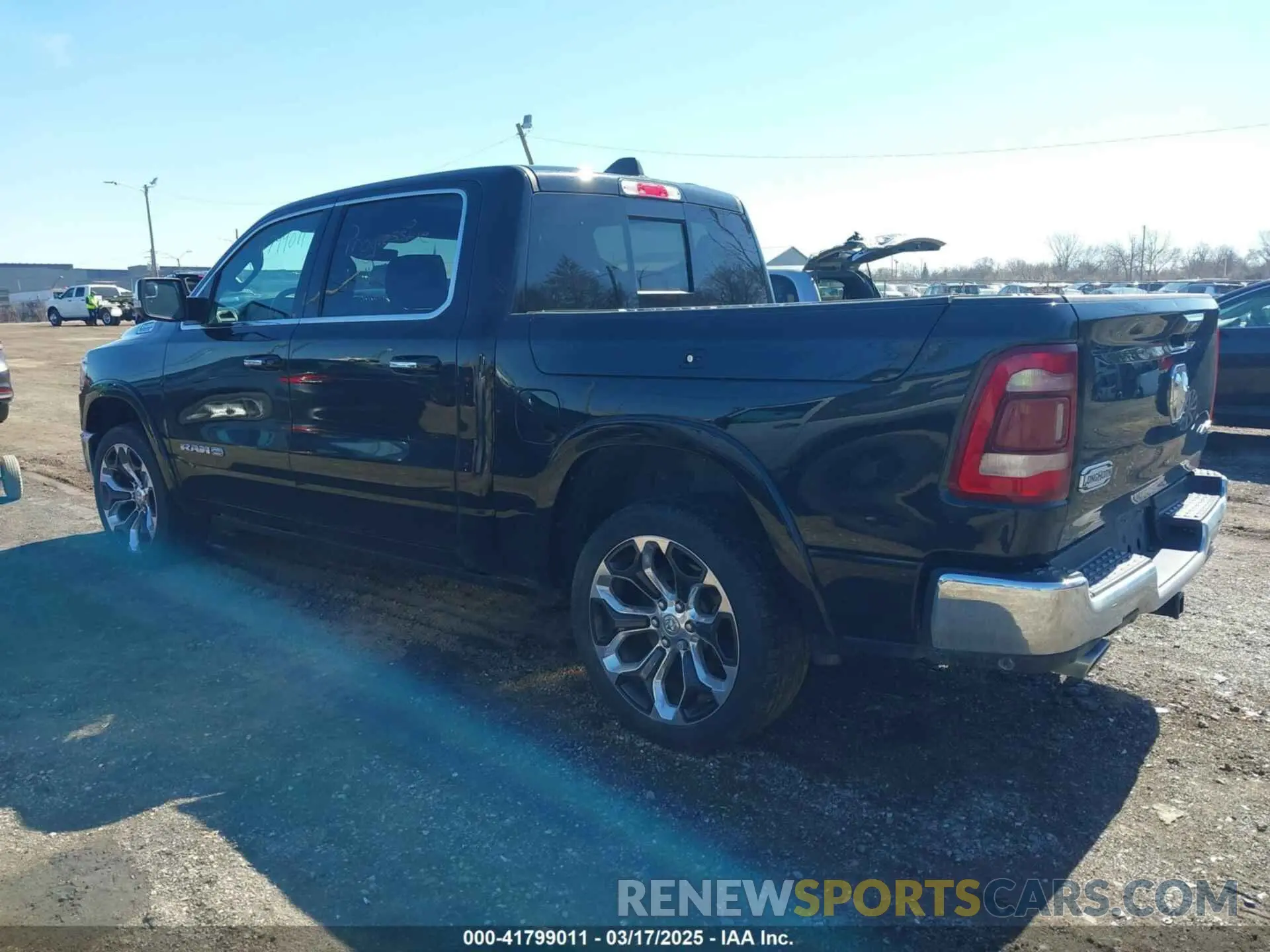 3 fotografías del automóvil dañado 1C6SRFKT5KN700506 RAM 1500 2019