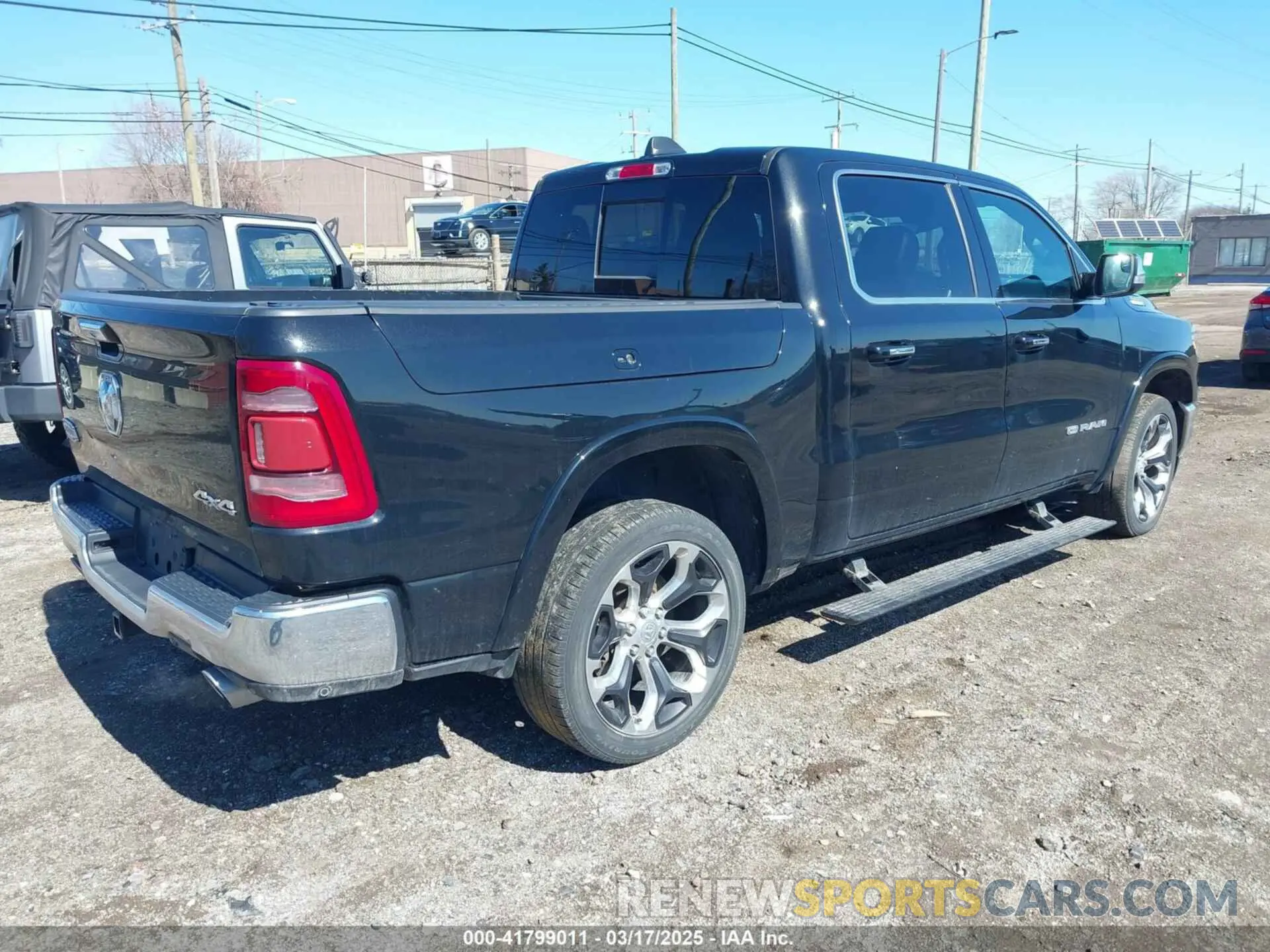 4 fotografías del automóvil dañado 1C6SRFKT5KN700506 RAM 1500 2019