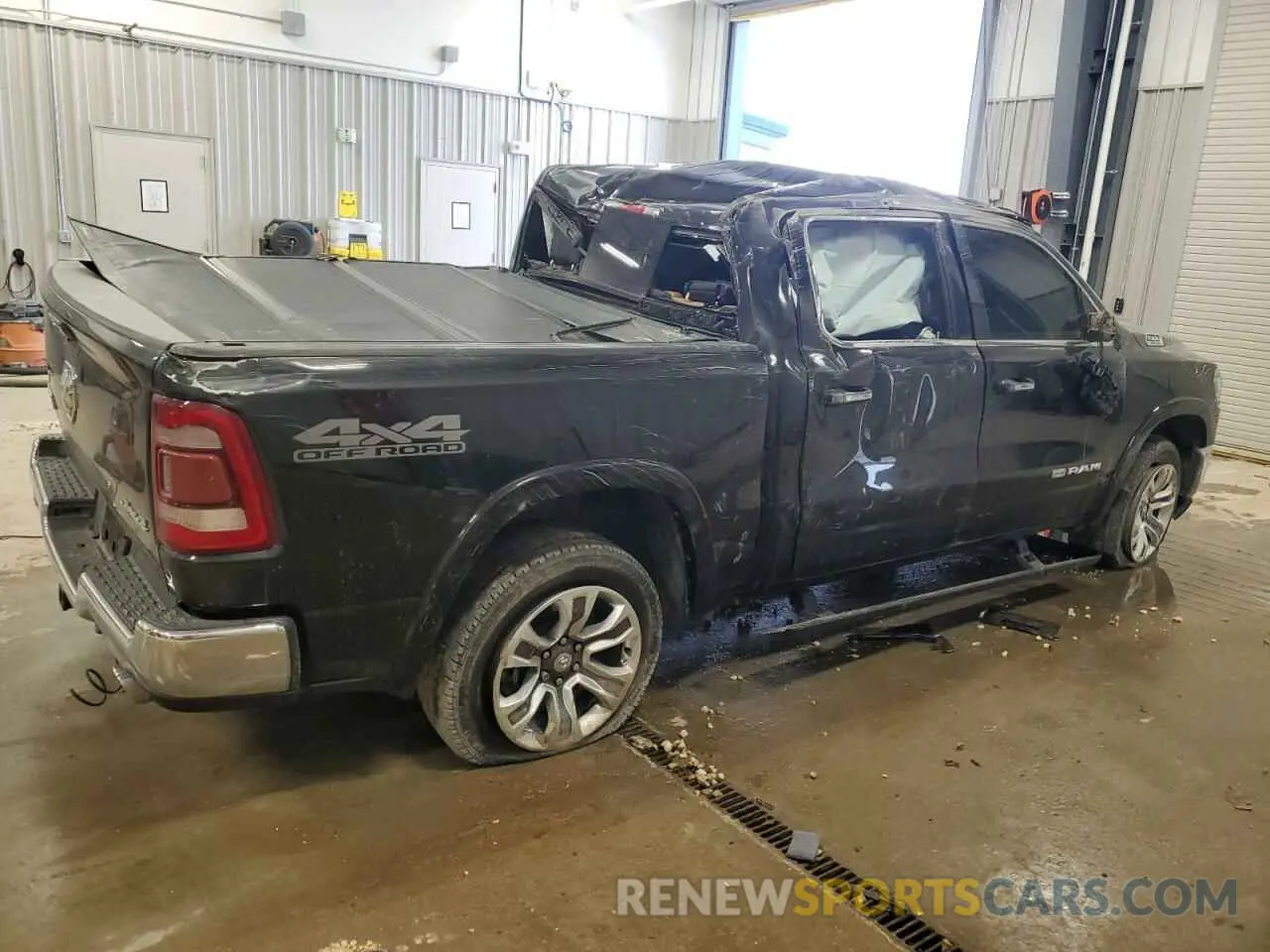 3 fotografías del automóvil dañado 1C6SRFKT6KN717881 RAM 1500 2019