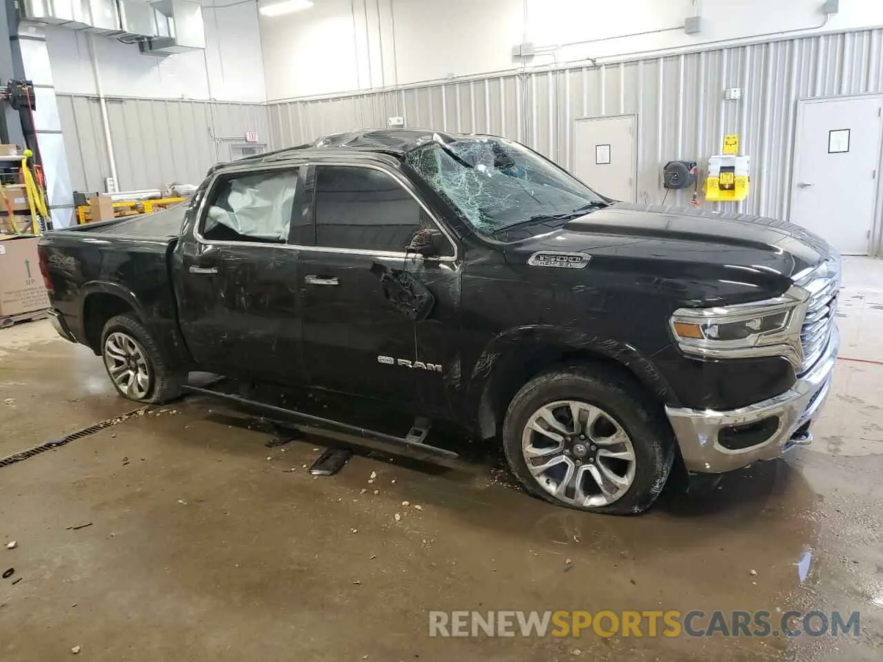 4 fotografías del automóvil dañado 1C6SRFKT6KN717881 RAM 1500 2019