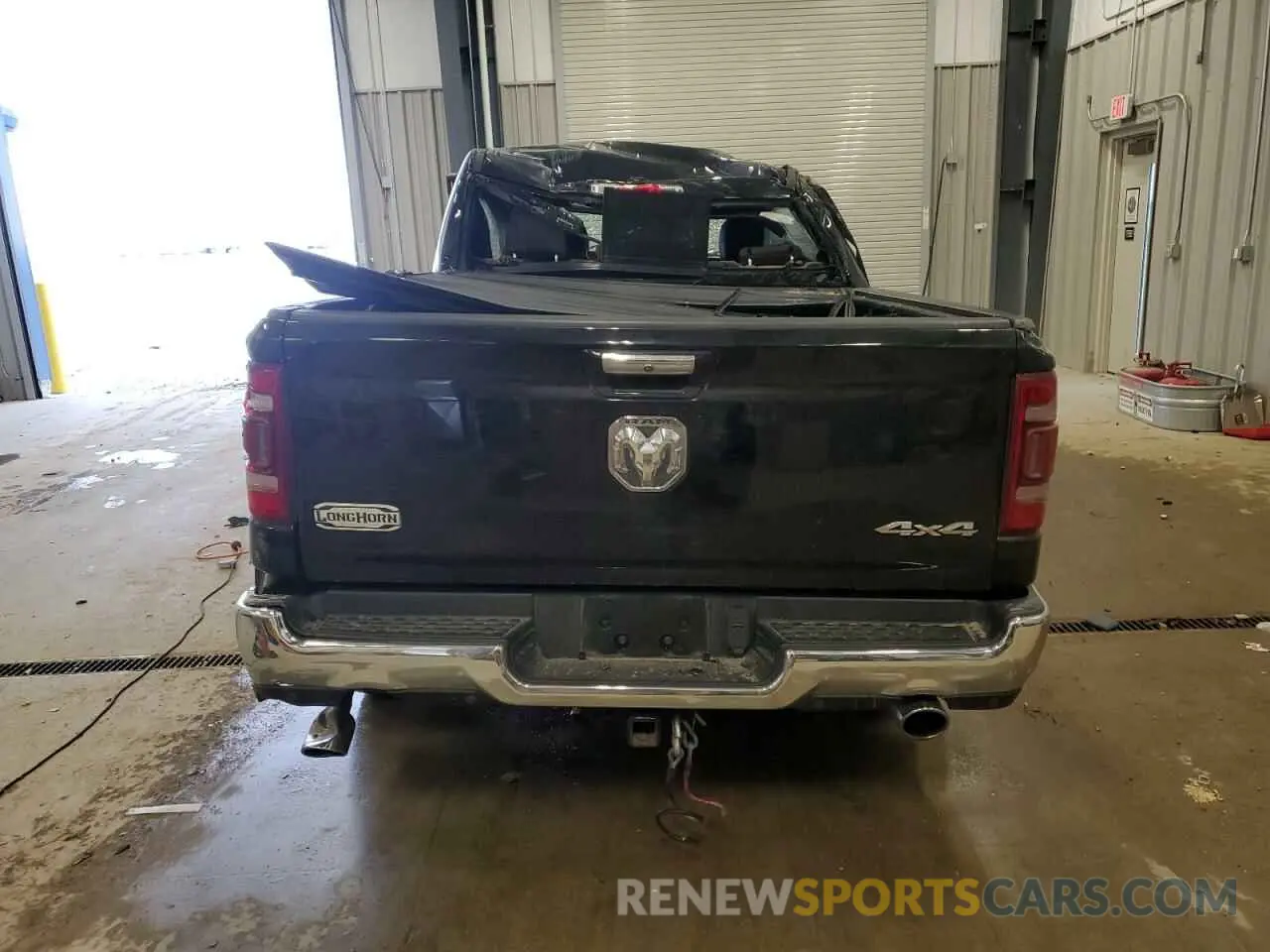 6 fotografías del automóvil dañado 1C6SRFKT6KN717881 RAM 1500 2019