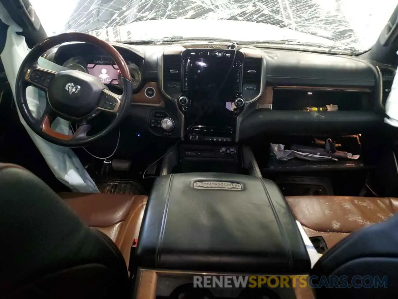 8 fotografías del automóvil dañado 1C6SRFKT6KN717881 RAM 1500 2019
