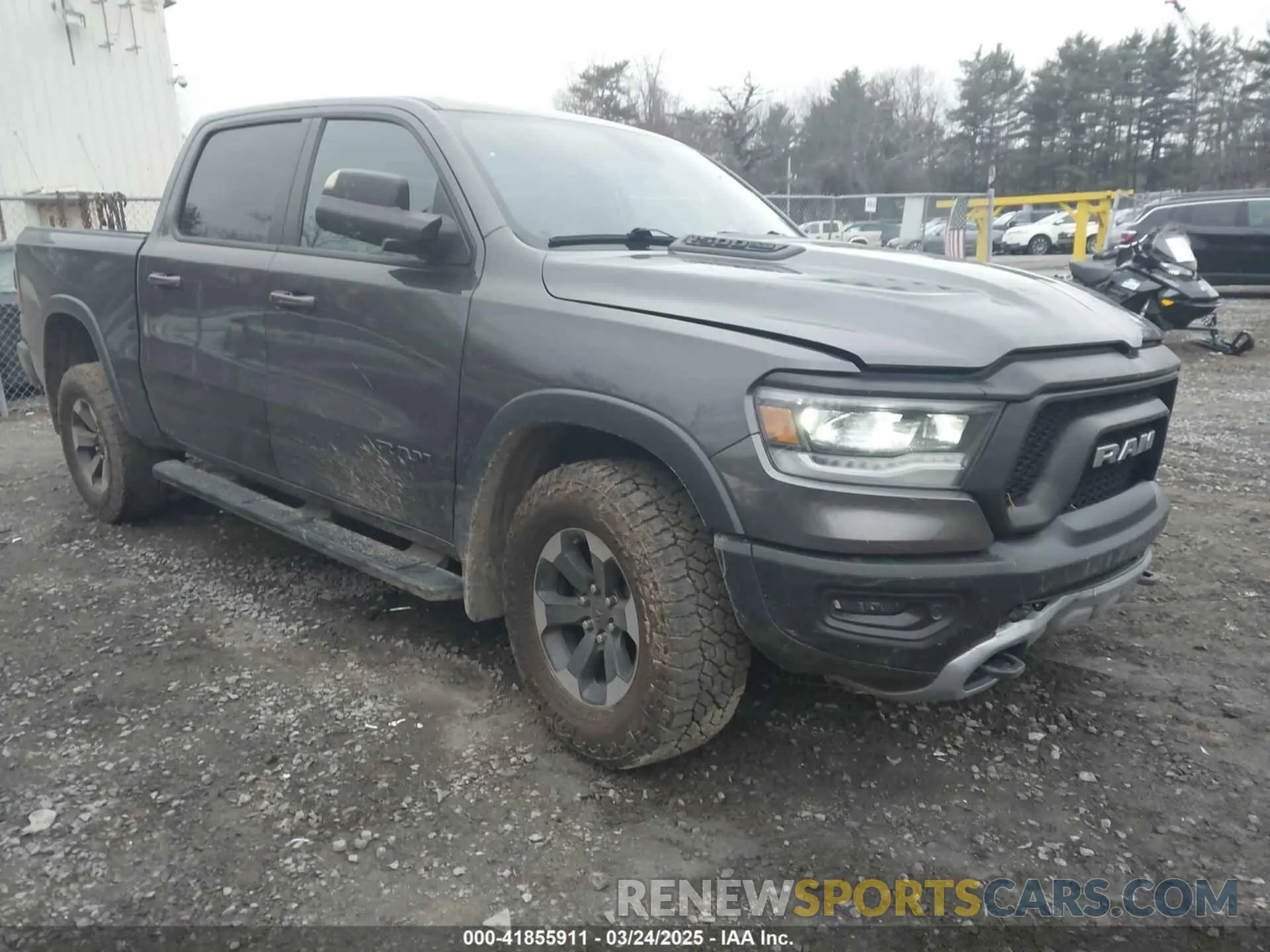 1 fotografías del automóvil dañado 1C6SRFLT0KN715994 RAM 1500 2019