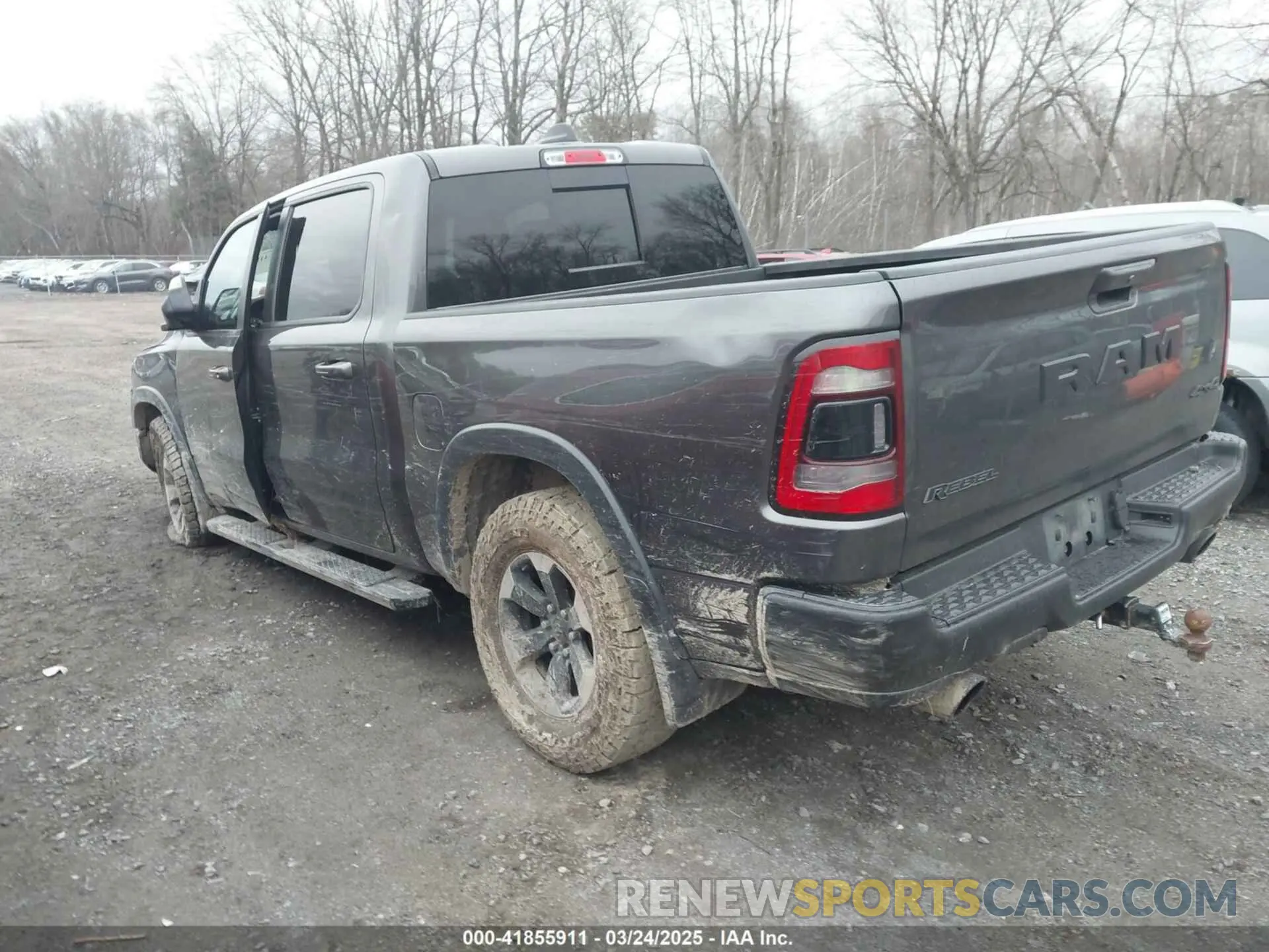 3 fotografías del automóvil dañado 1C6SRFLT0KN715994 RAM 1500 2019