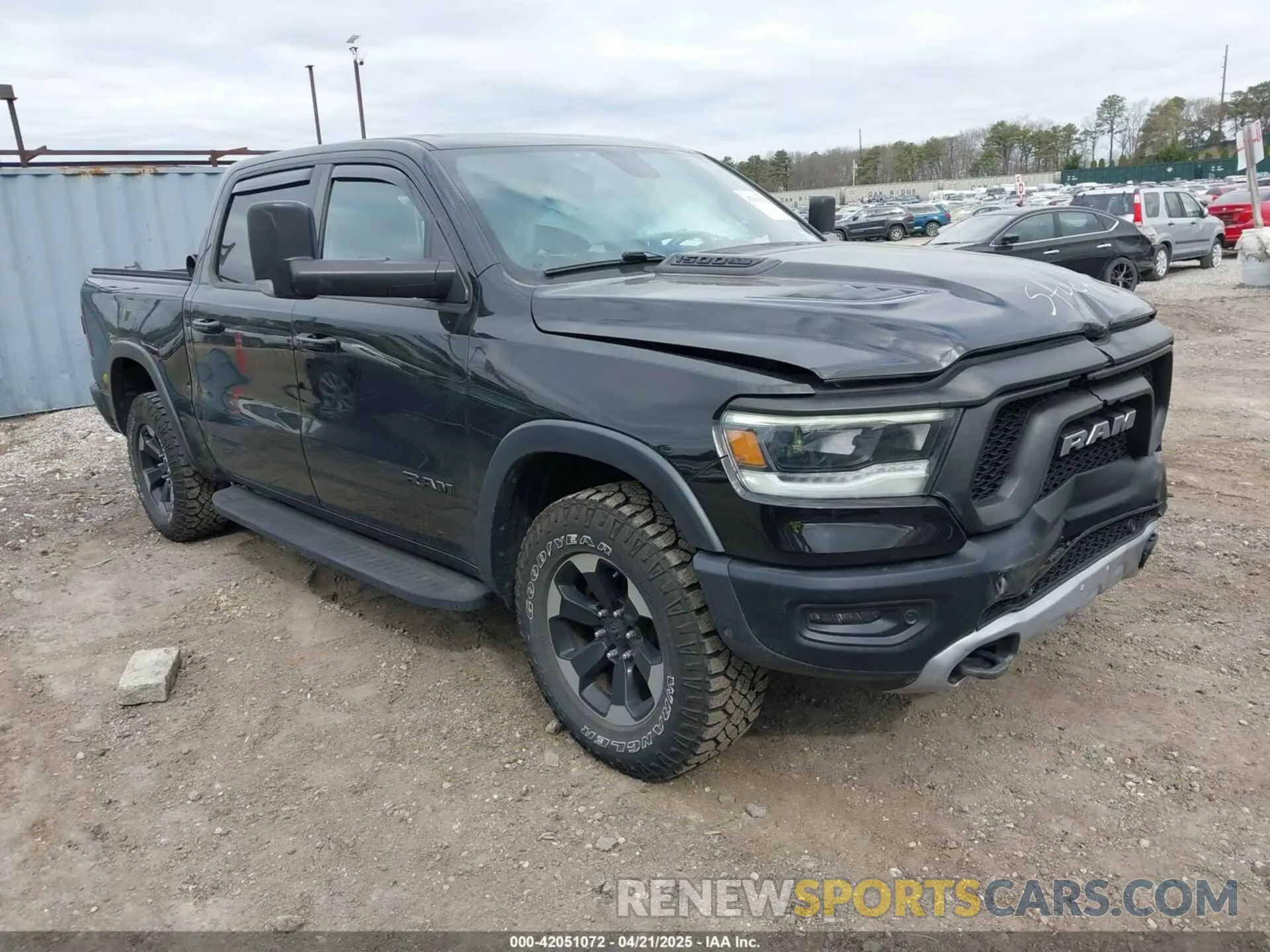 1 fotografías del automóvil dañado 1C6SRFLT1KN570013 RAM 1500 2019