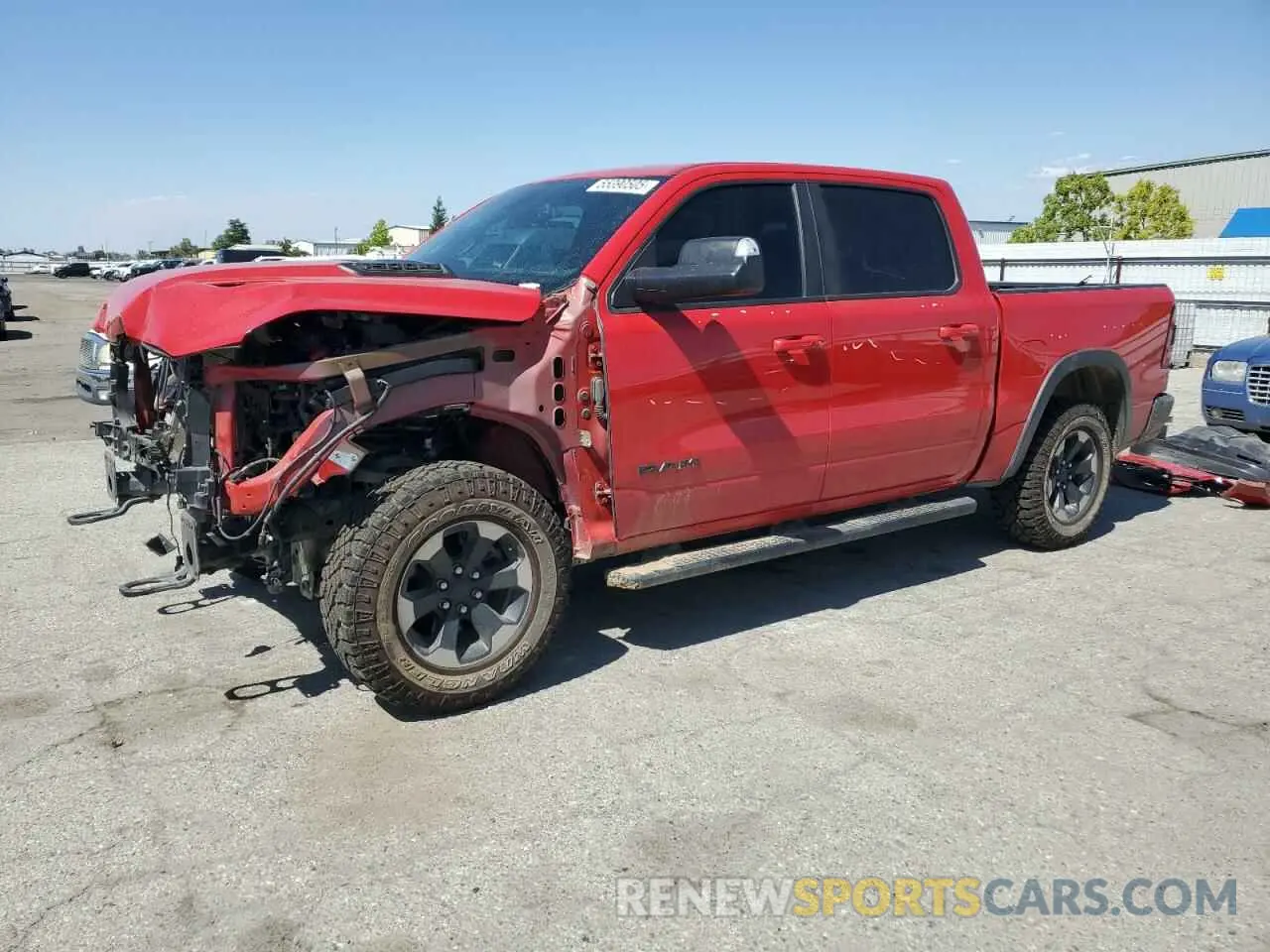1 fotografías del automóvil dañado 1C6SRFLT3KN618482 RAM 1500 2019