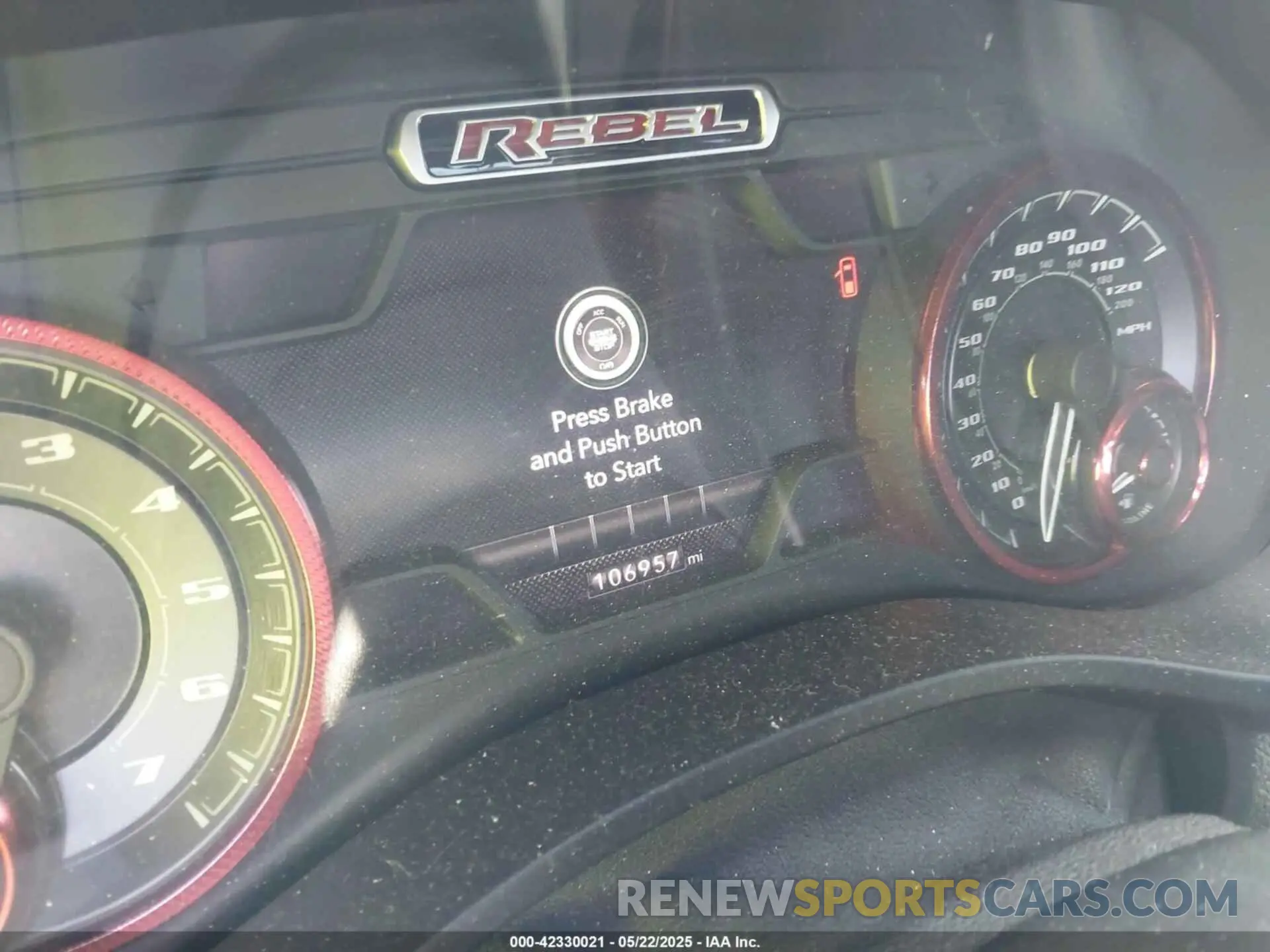 7 fotografías del automóvil dañado 1C6SRFLT5KN749669 RAM 1500 2019
