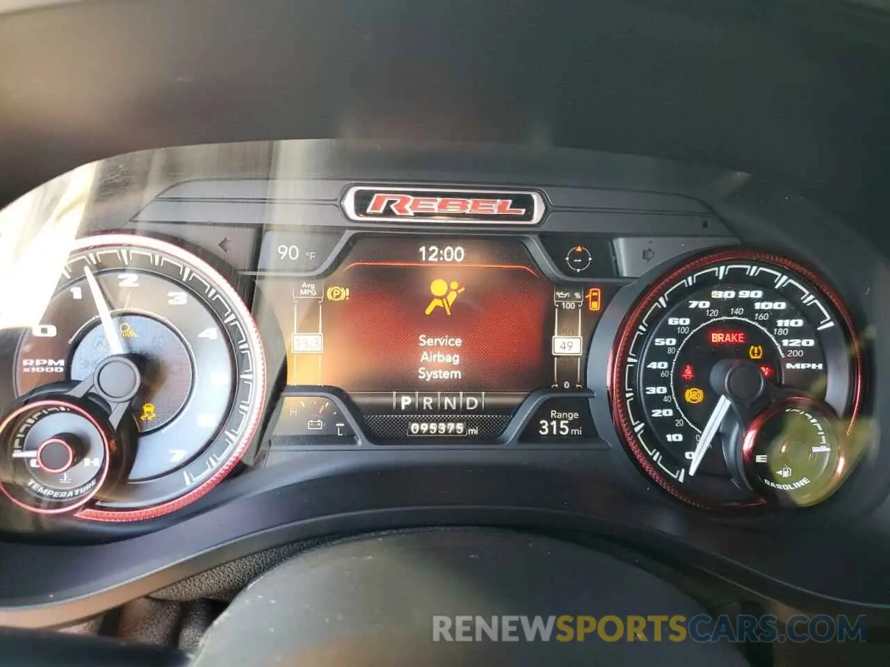 9 fotografías del automóvil dañado 1C6SRFLT5KN845107 RAM 1500 2019