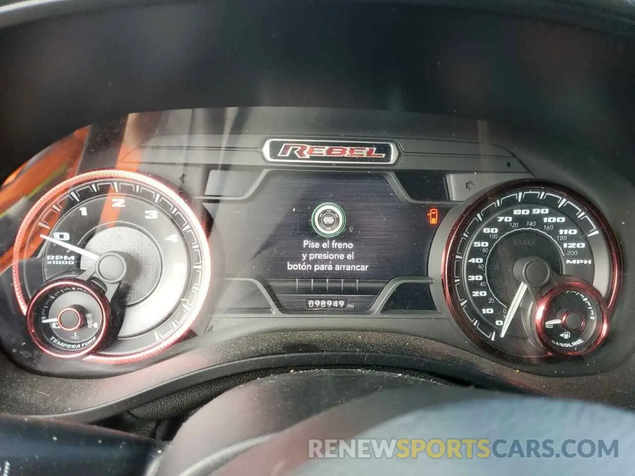 9 fotografías del automóvil dañado 1C6SRFLT6KN908960 RAM 1500 2019