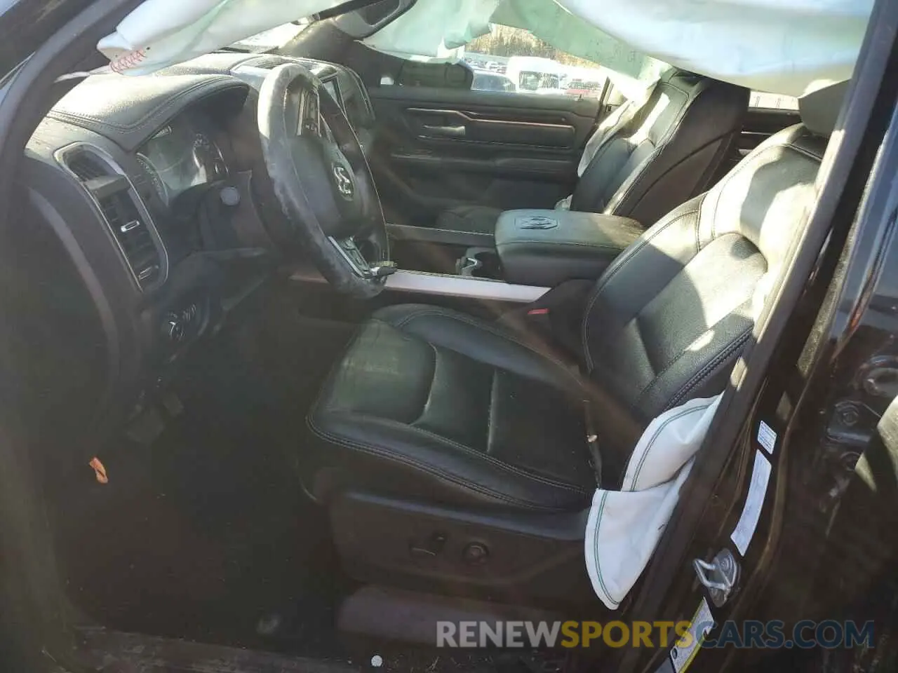 7 fotografías del automóvil dañado 1C6SRFLT7KN545567 RAM 1500 2019