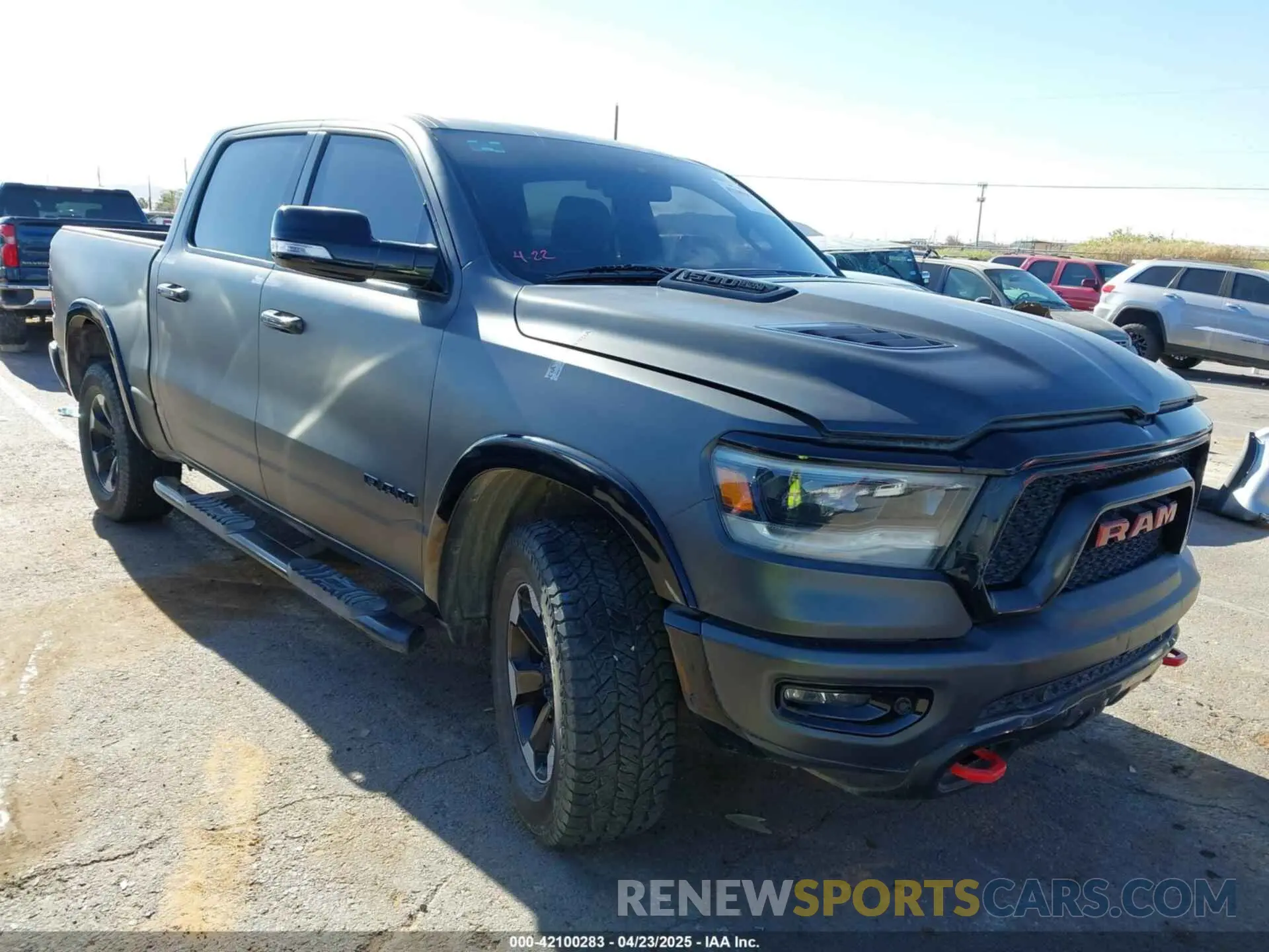 1 fotografías del automóvil dañado 1C6SRFLT7KN569786 RAM 1500 2019