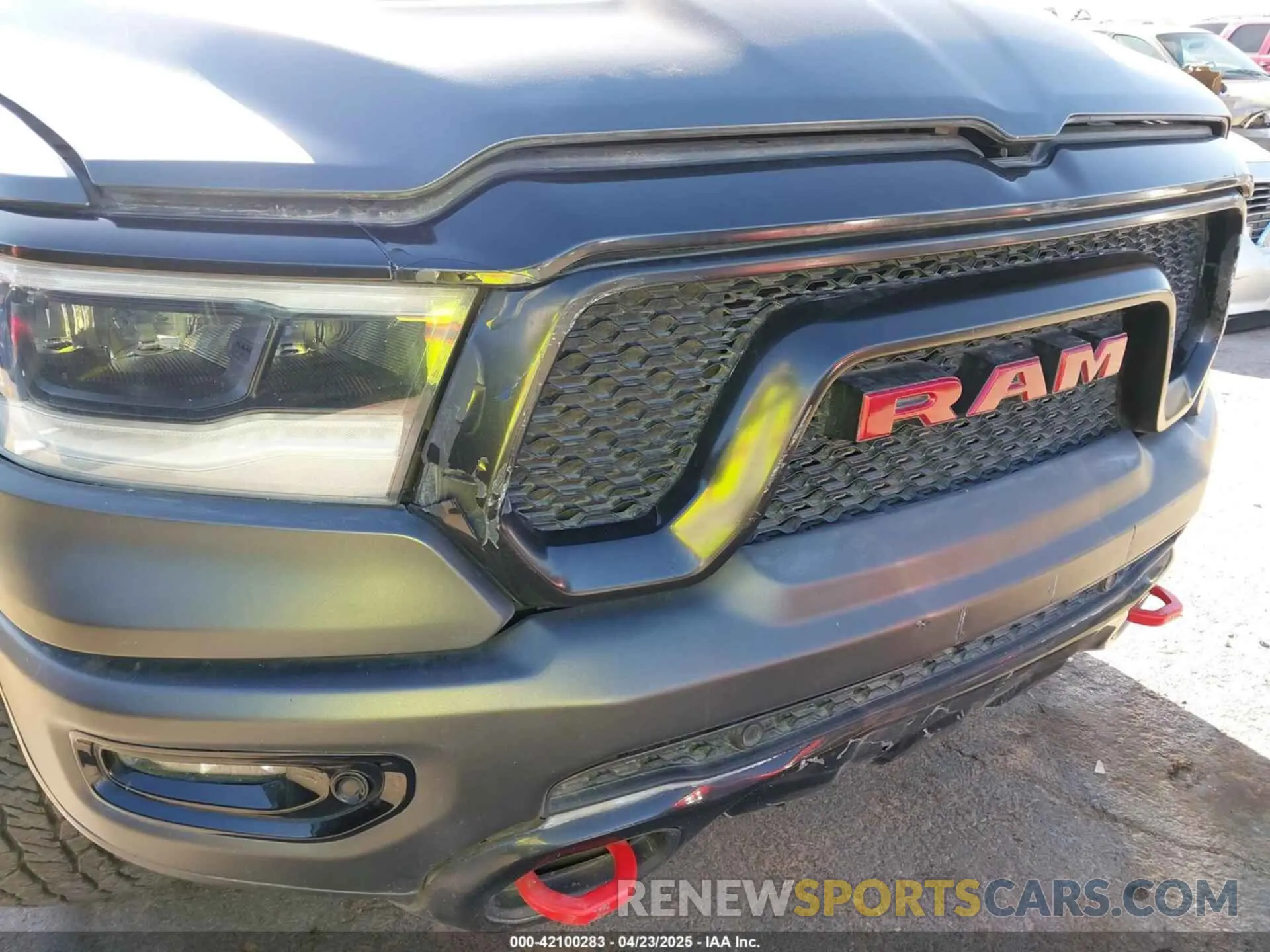 6 fotografías del automóvil dañado 1C6SRFLT7KN569786 RAM 1500 2019