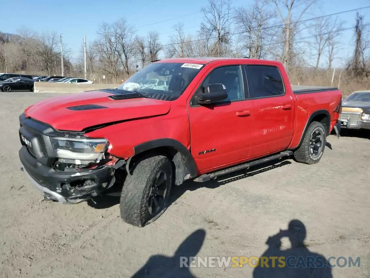 1 fotografías del automóvil dañado 1C6SRFLTXKN566445 RAM 1500 2019