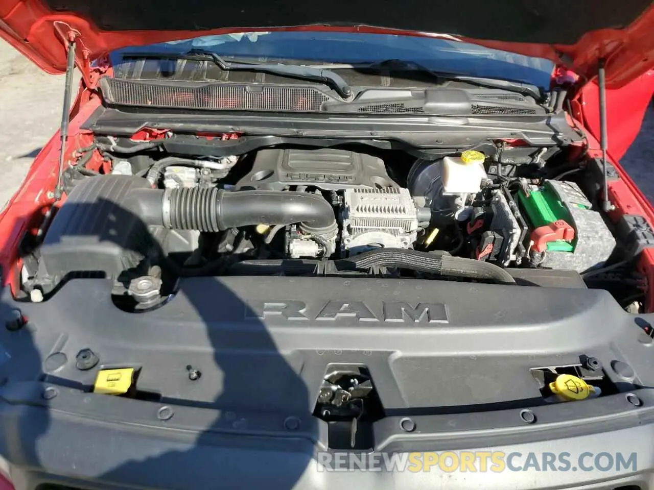 11 fotografías del automóvil dañado 1C6SRFLTXKN566445 RAM 1500 2019