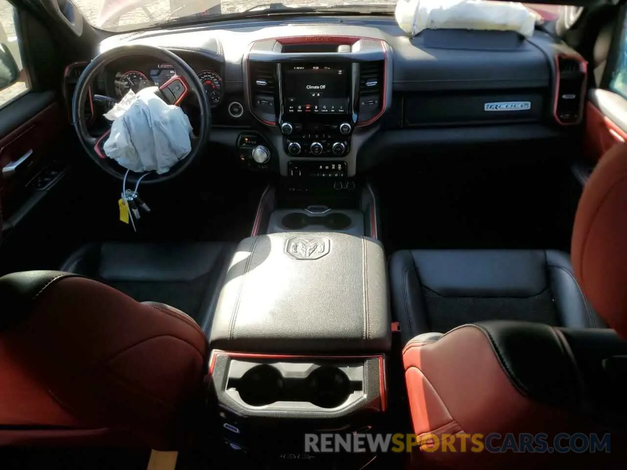 8 fotografías del automóvil dañado 1C6SRFLTXKN566445 RAM 1500 2019