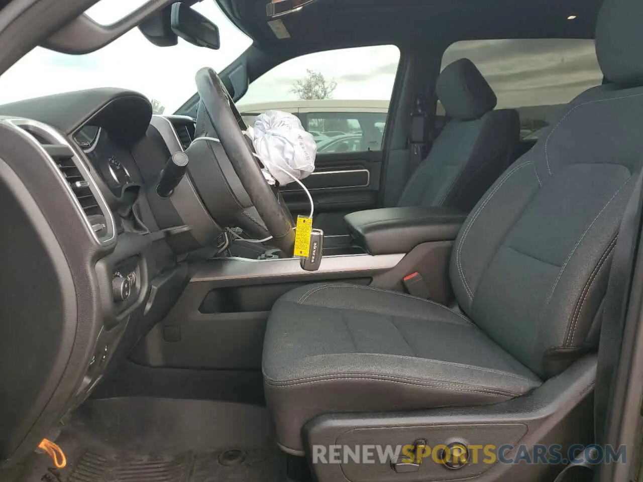7 fotografías del automóvil dañado 1C6SRFMT1KN527368 RAM 1500 2019