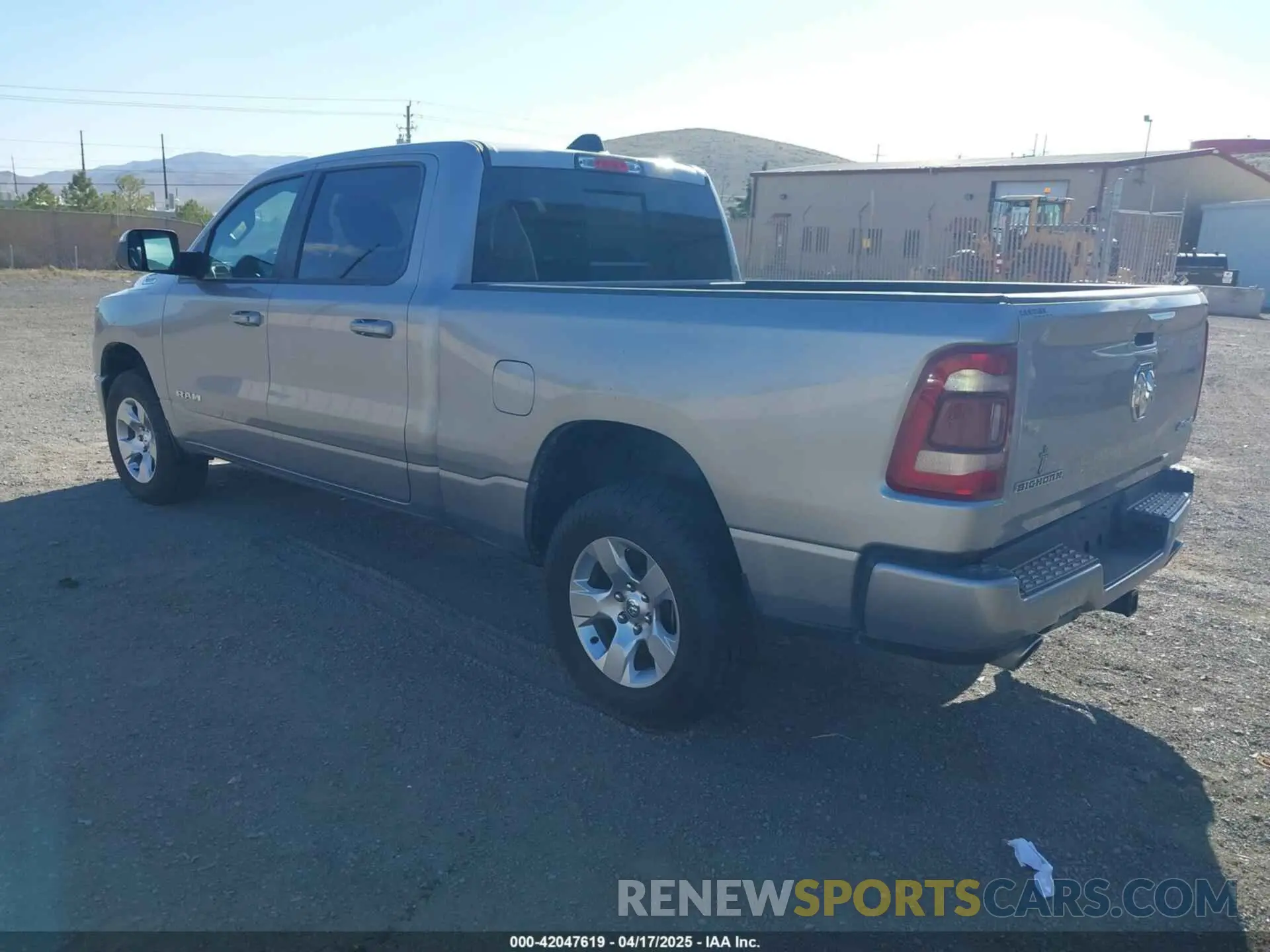 3 fotografías del automóvil dañado 1C6SRFMT2KN521613 RAM 1500 2019